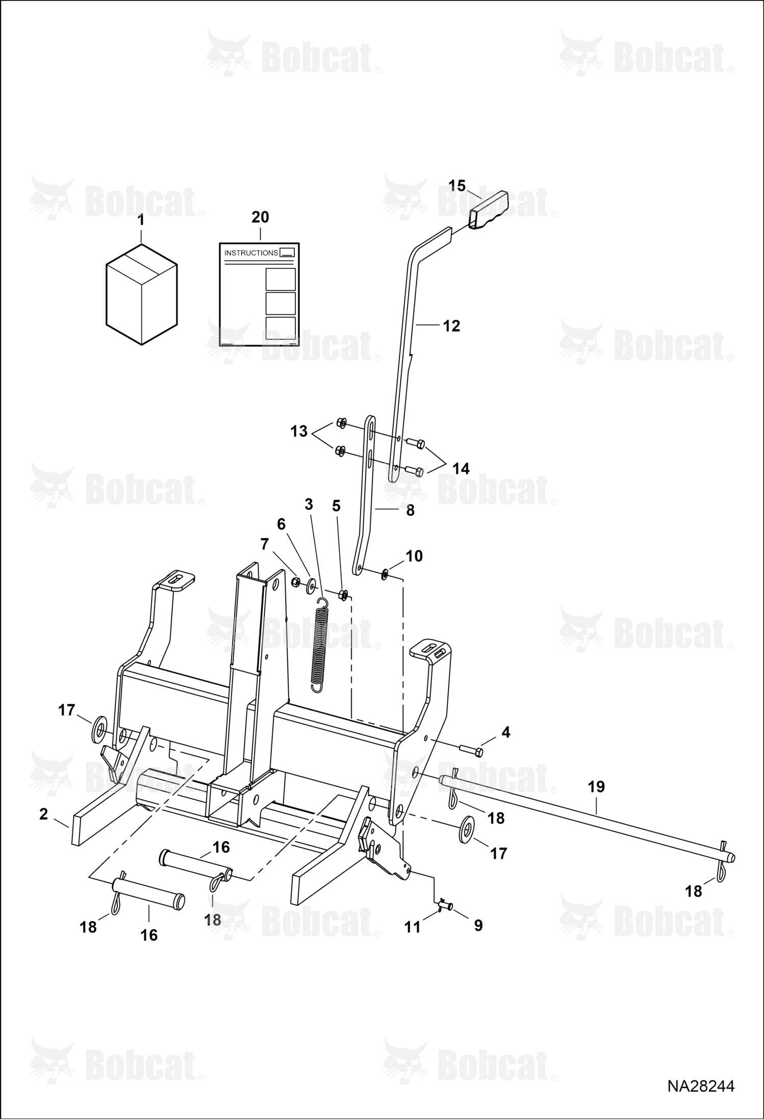 Pin Clevis 5/16X3/4