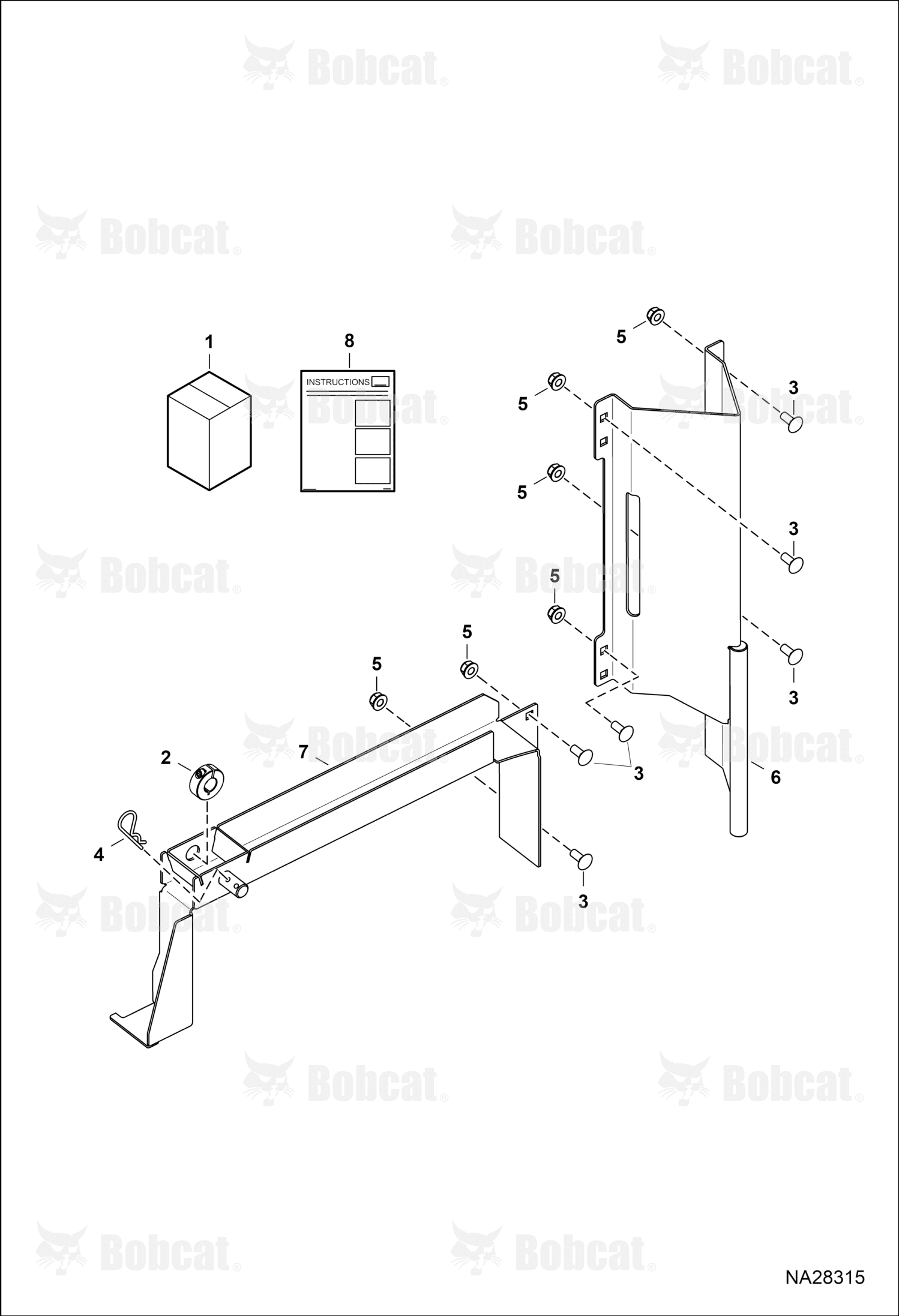 Catcher Pin Weld Assembly