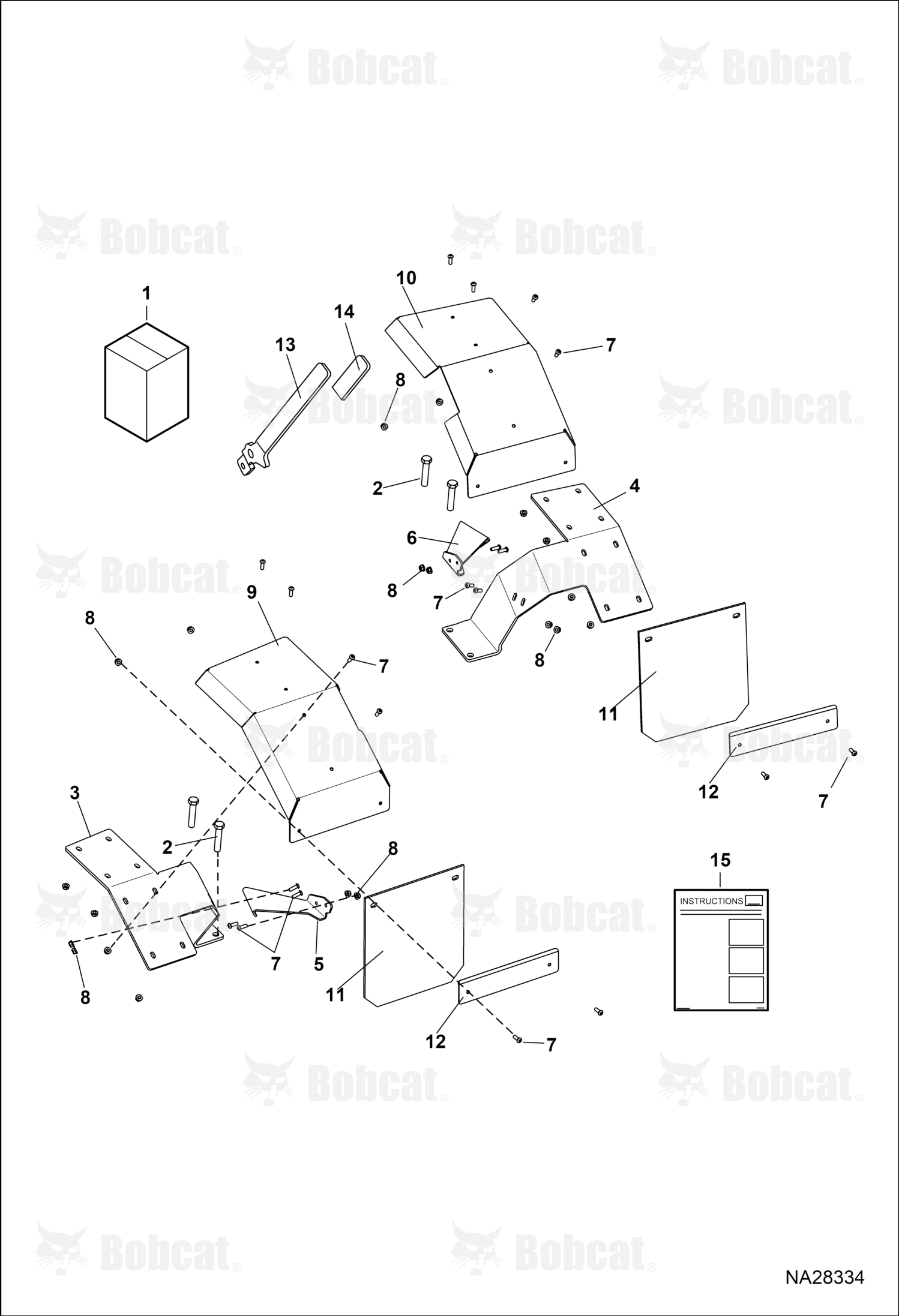 Bracket Fender Brace Left Hand