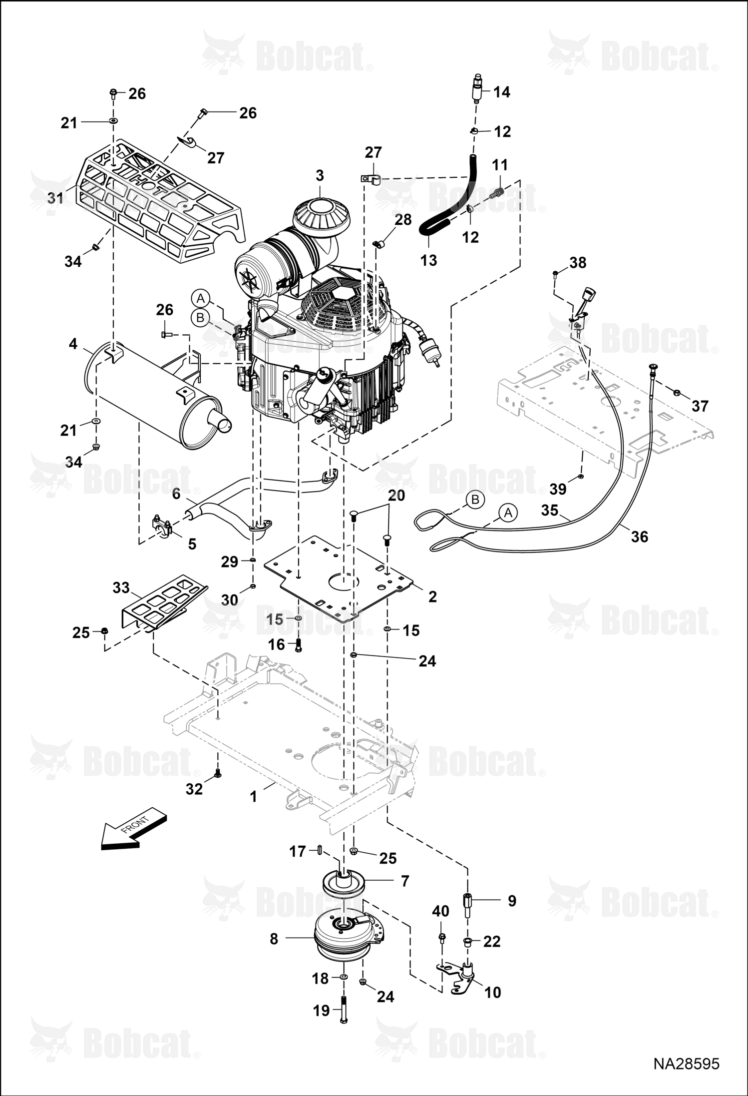 Kit Frame 48 52 61 4000 Service