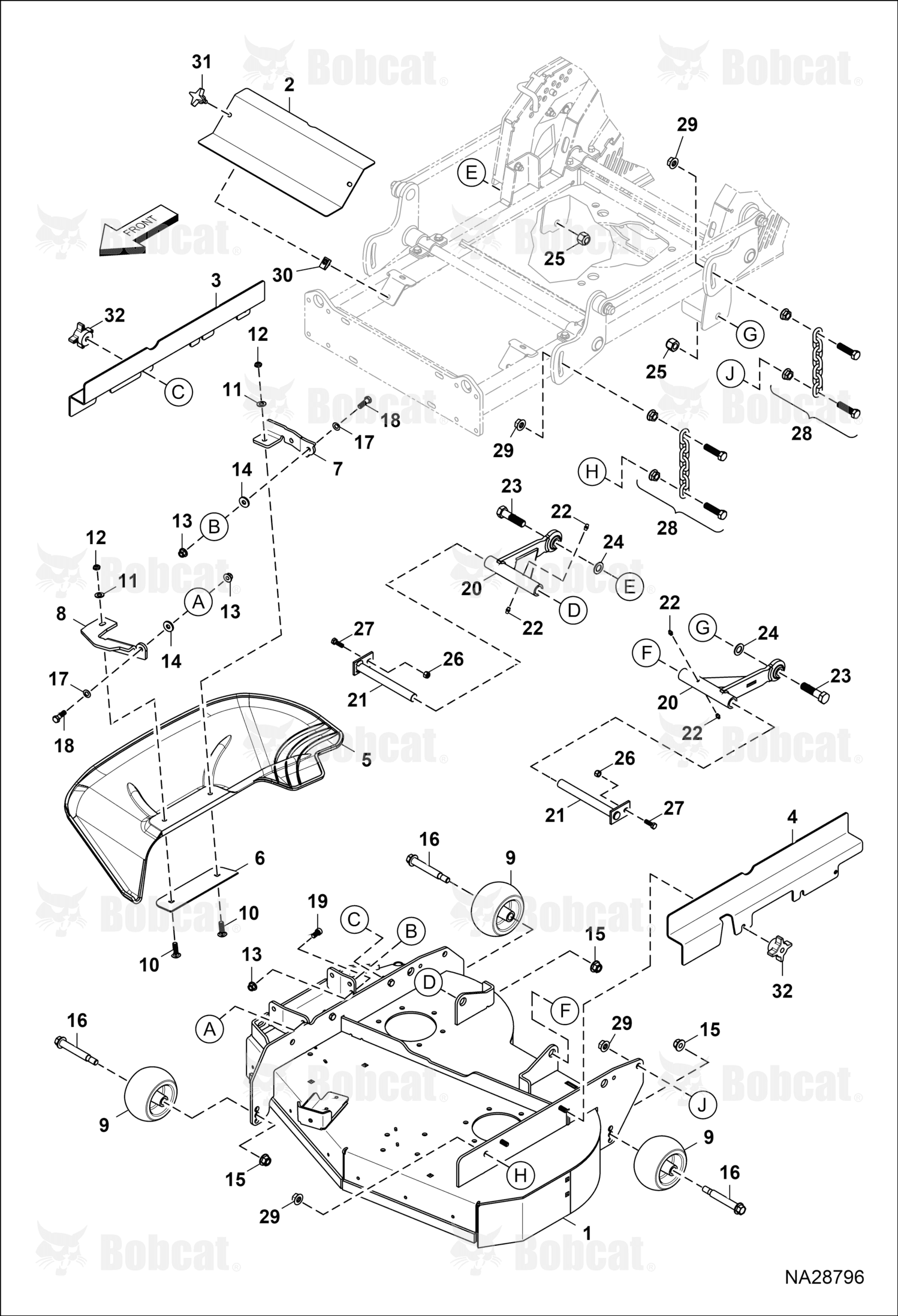 Kit Deck Duradeck 36 4000 Service