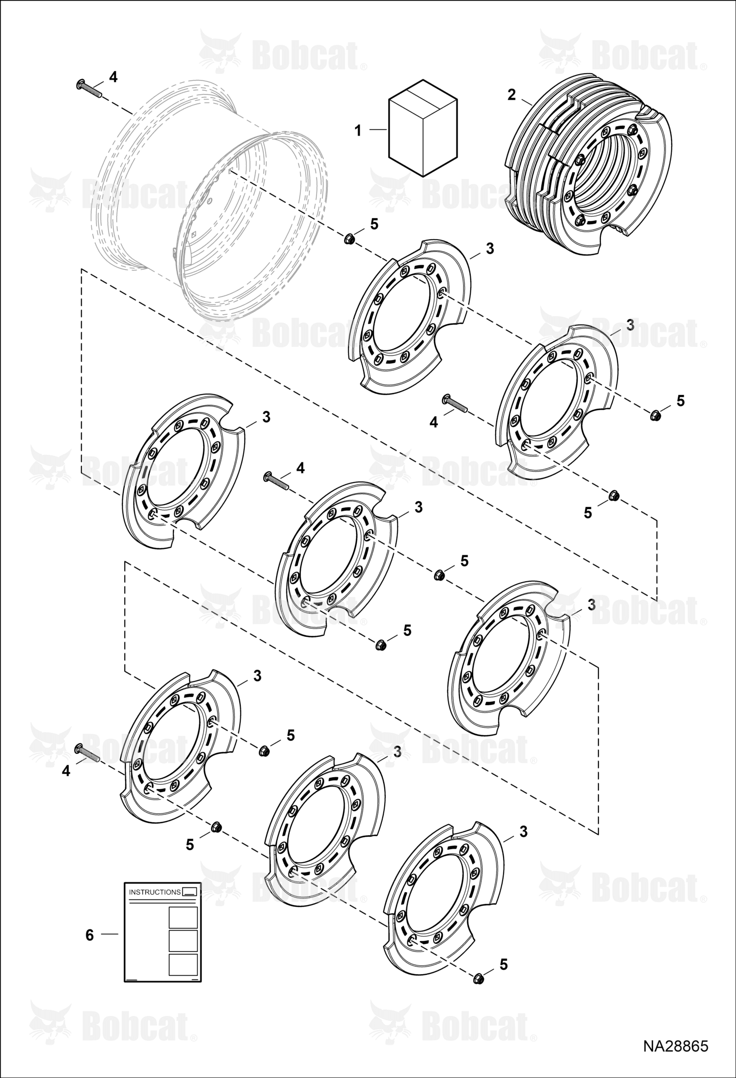 Kit Wheel Weight Ind Multi
