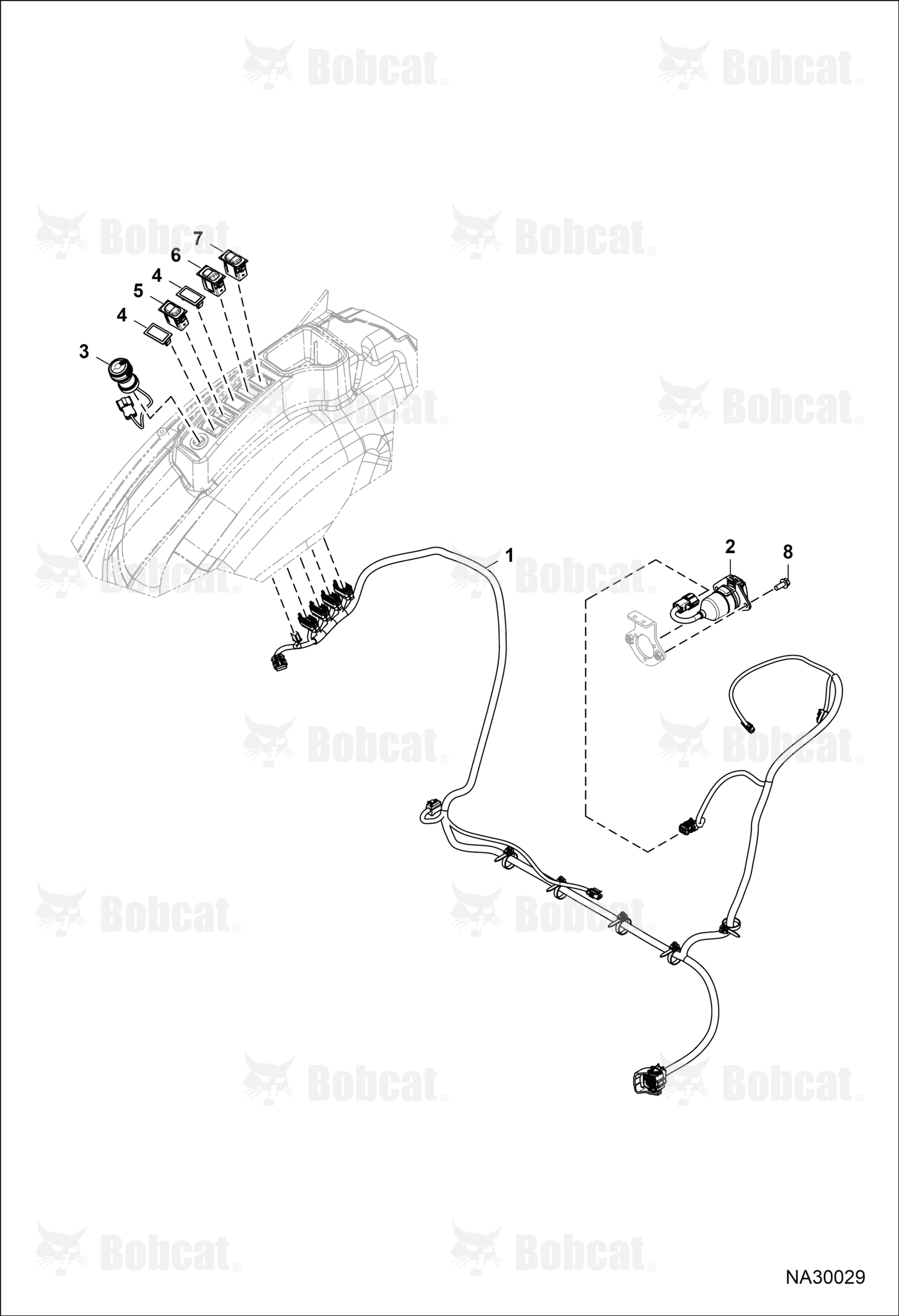 Socket 7 Pin Assembly