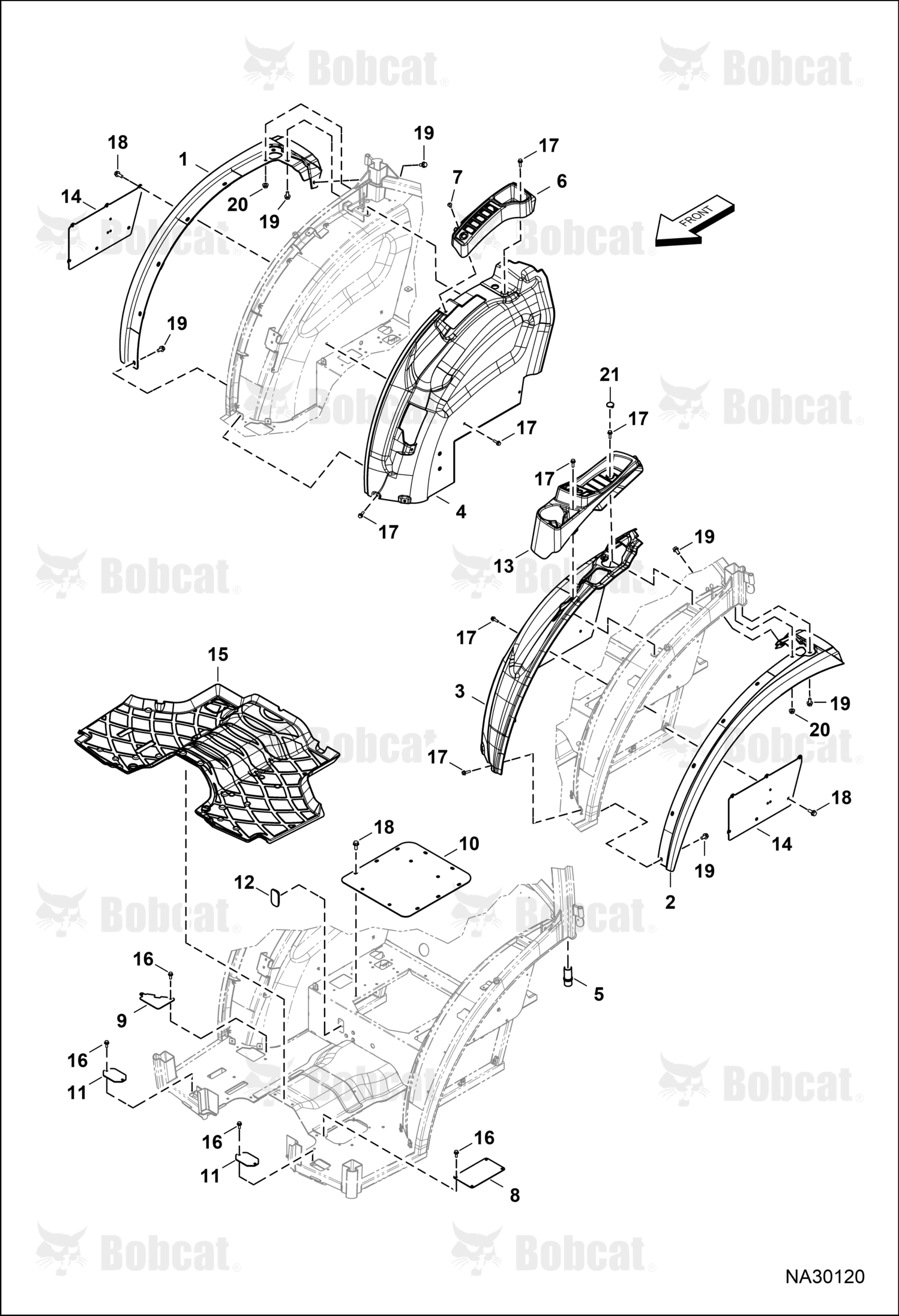Cap Fender Cover