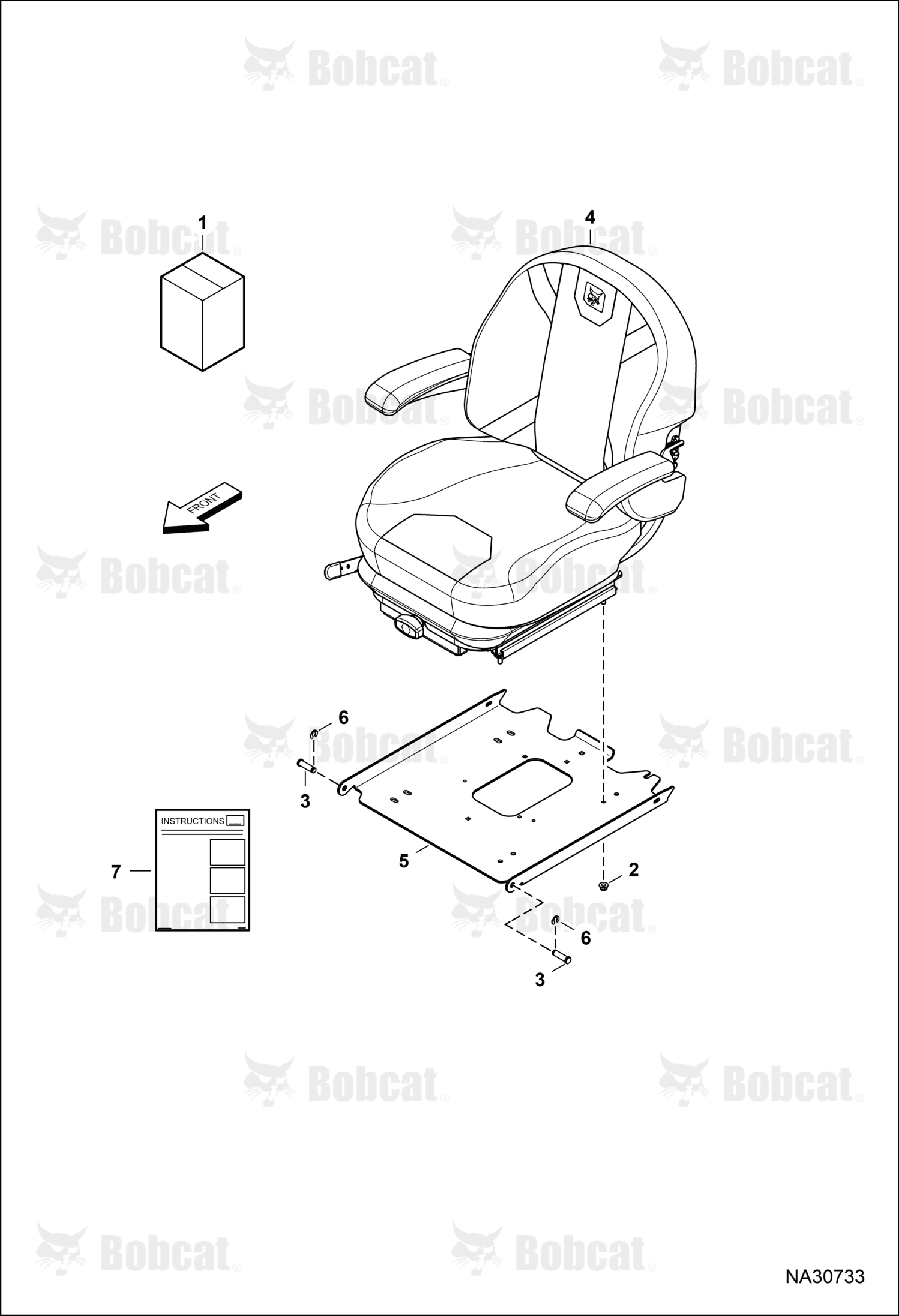 Kit Seat Tee Susp 2000