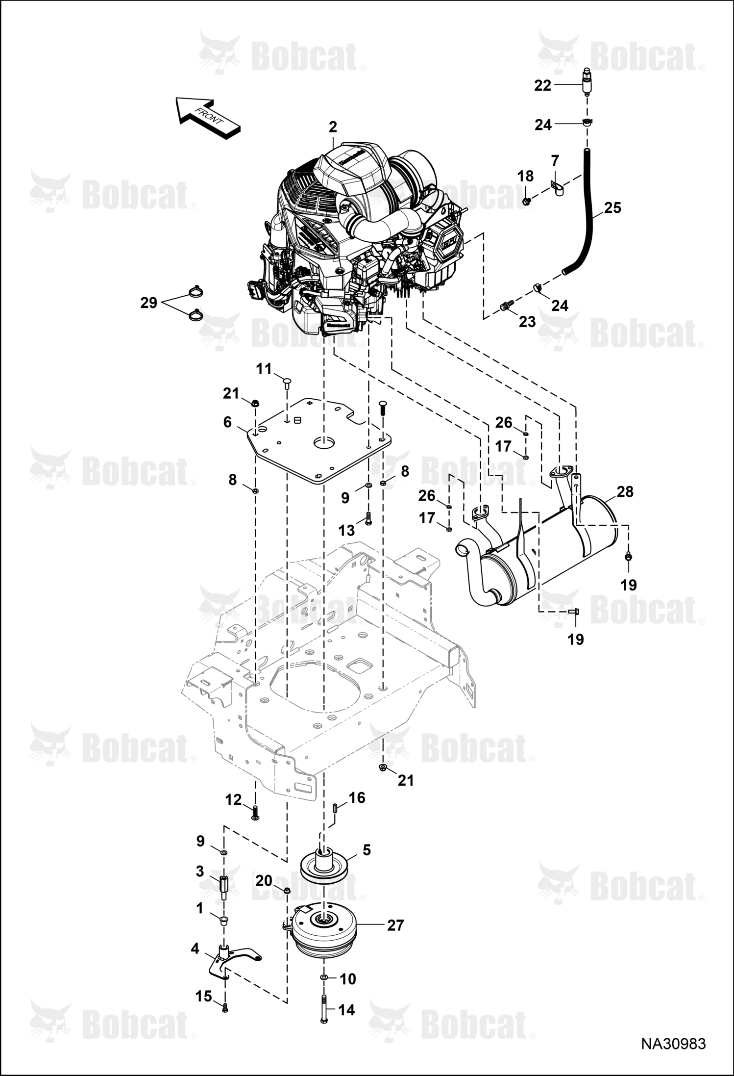 Muffler Fx781v Evo