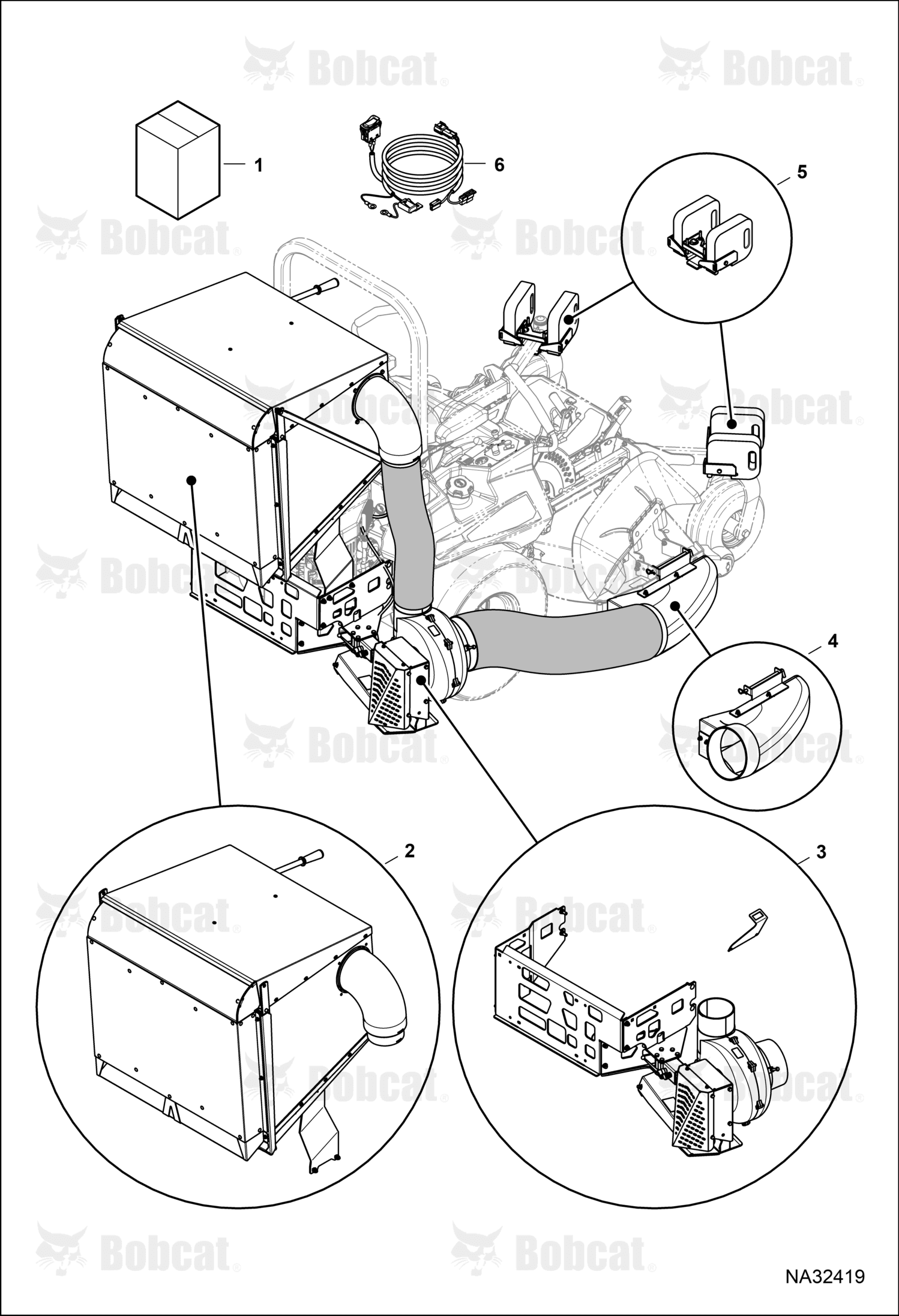 Kit Bag Collection W/ PTO Drive Dfs 72IN