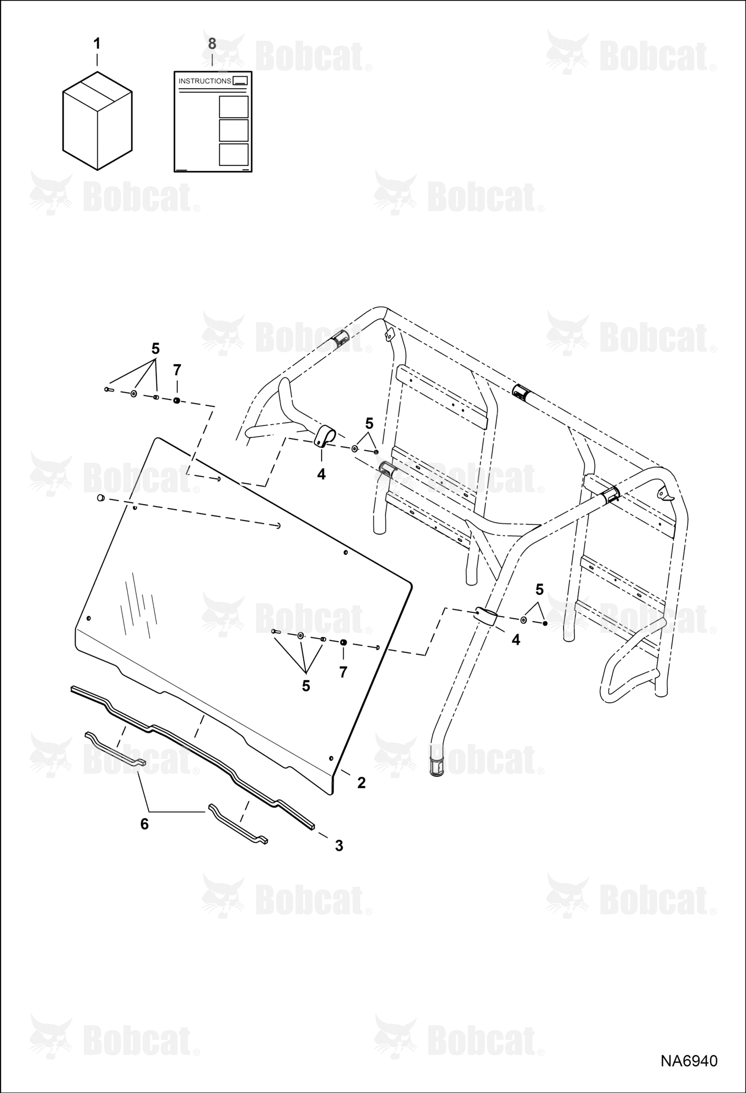 Clamp, Bar Plastic
