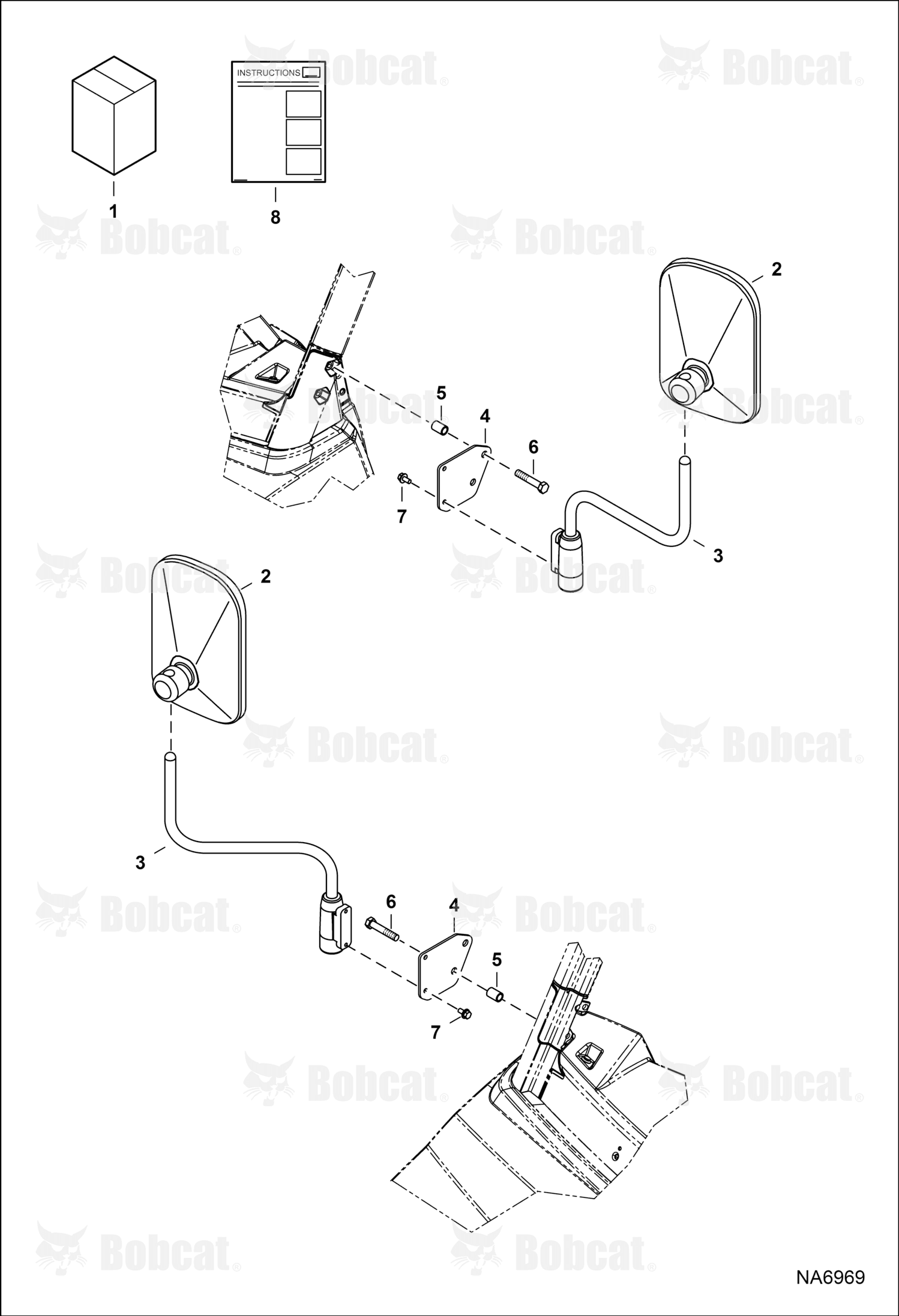 Bracket Mirror