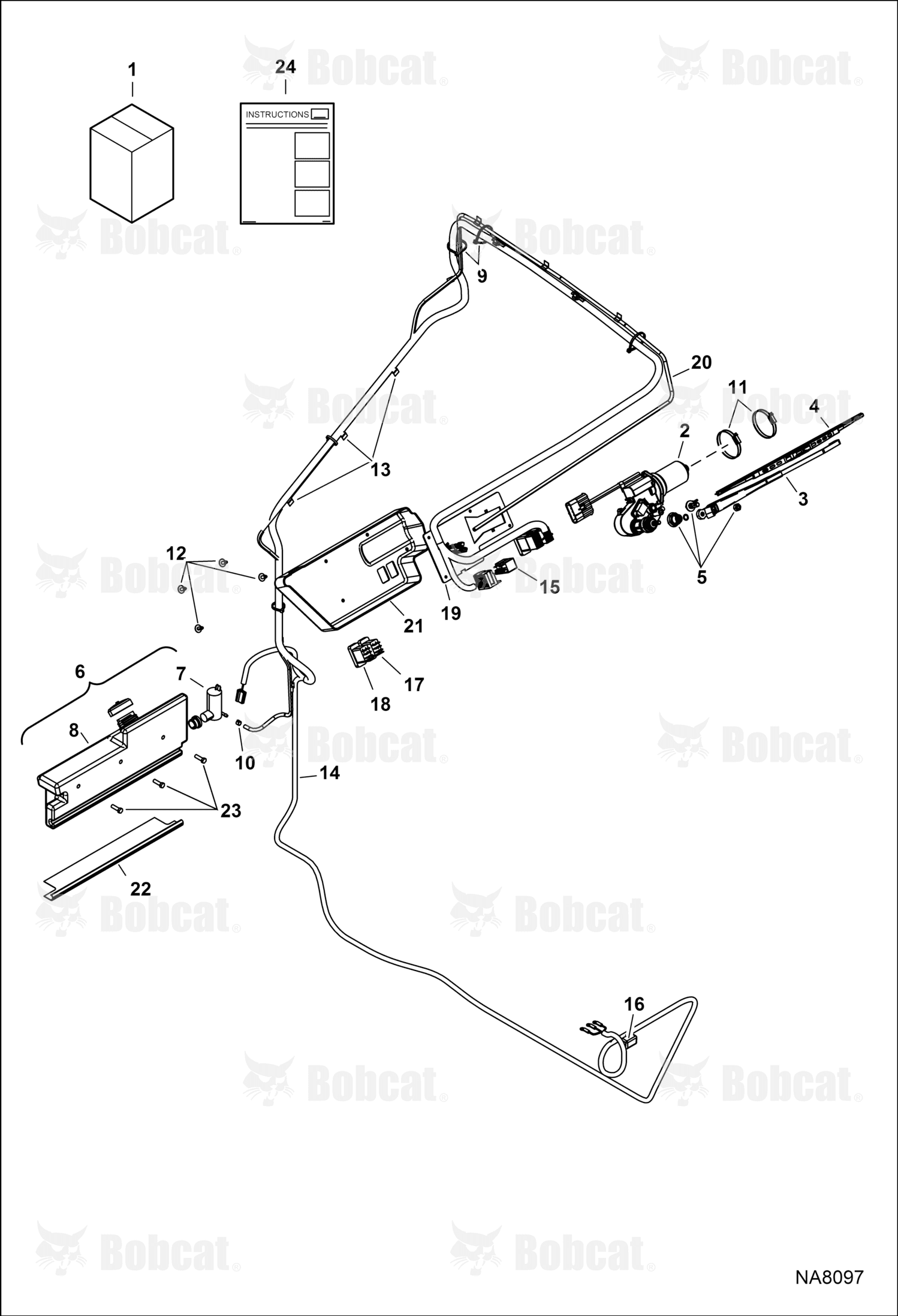 Kit, Wiper Washer