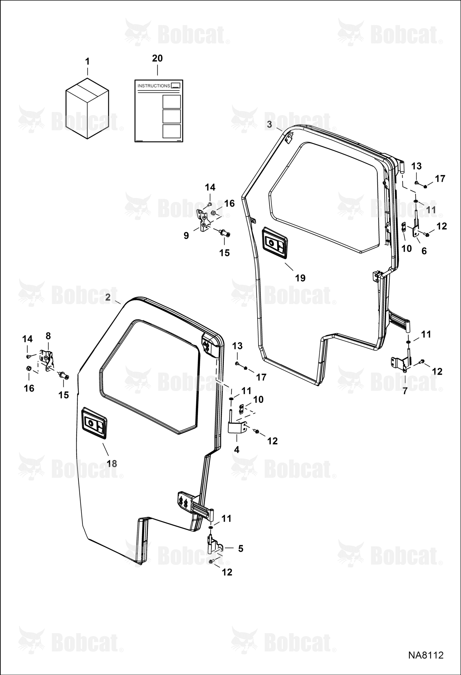 Door Canvas Panel Left Hand