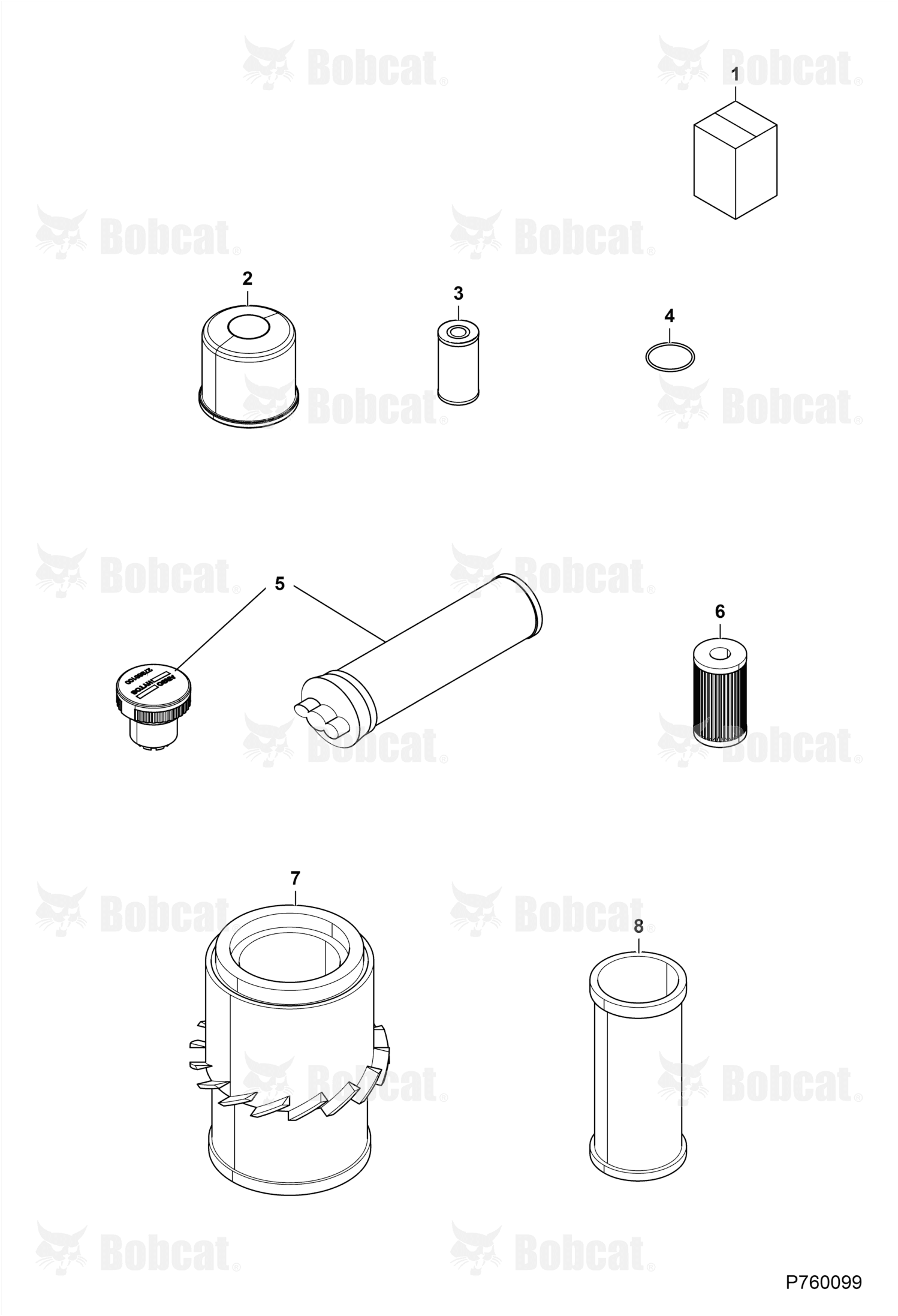 Kit, 500HR Filter Maintenance