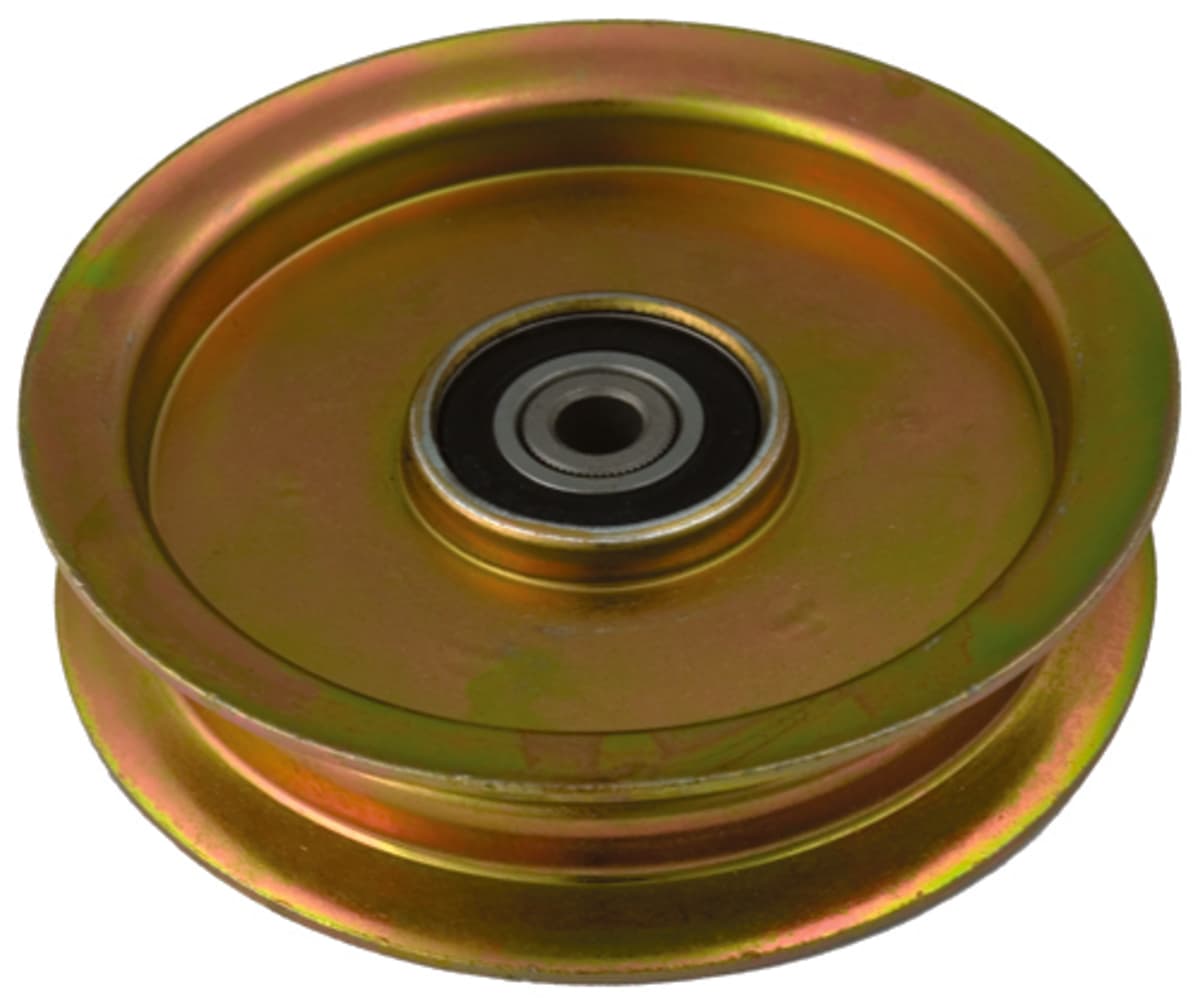 34-201 PULLEY,IDLER YELLOW ZINC FINIS