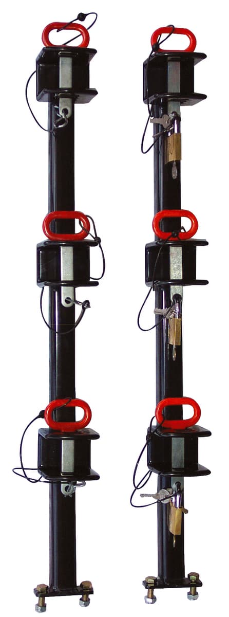 42-064 RACK,VINYL COATED FOR OPEN TRA