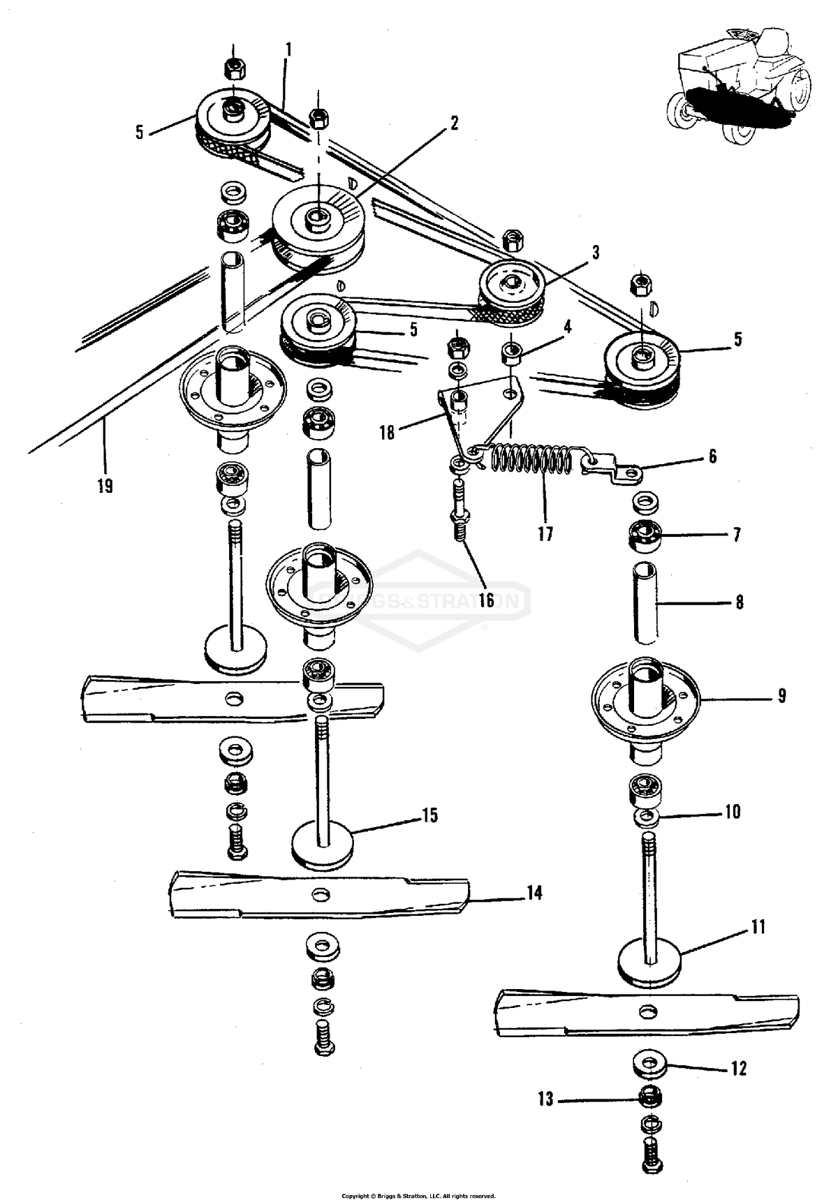 Ferris Spring diagram, part 1608395SM