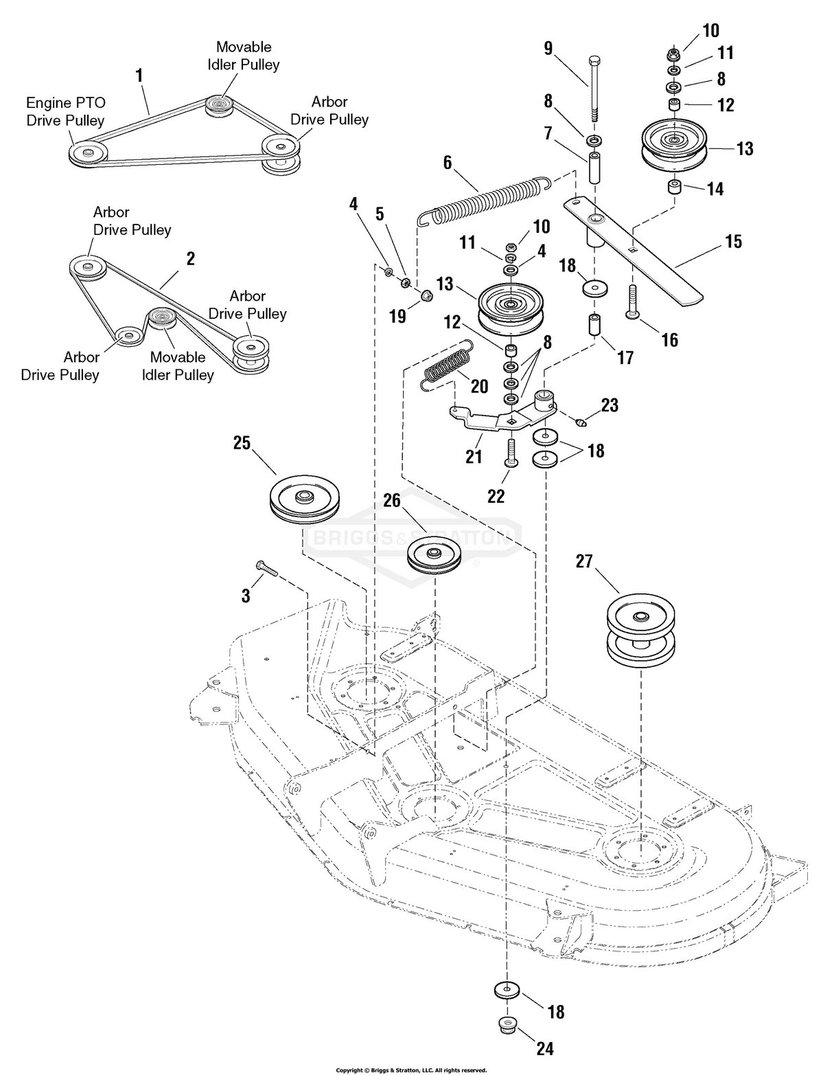 Ferris Spacer diagram, part 1674669SM