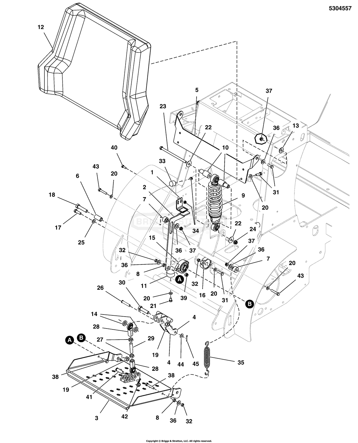 Ferris Joint-Ball .500-20 Th diagram, part 1702779SM