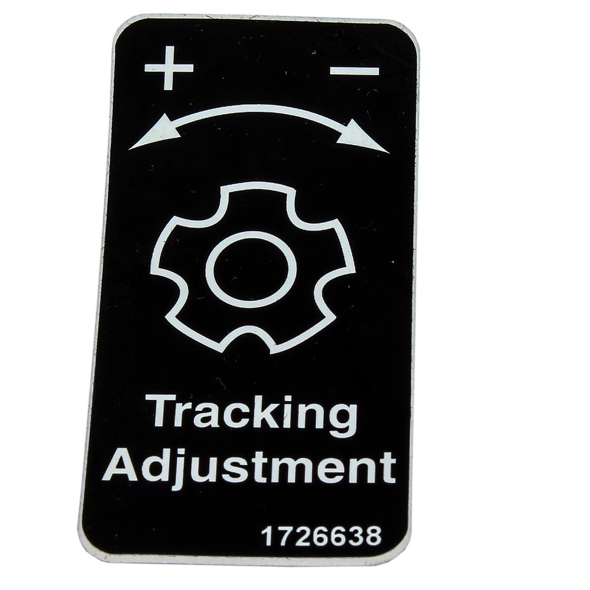 1726638SM DECAL-TRACKING ADJUST