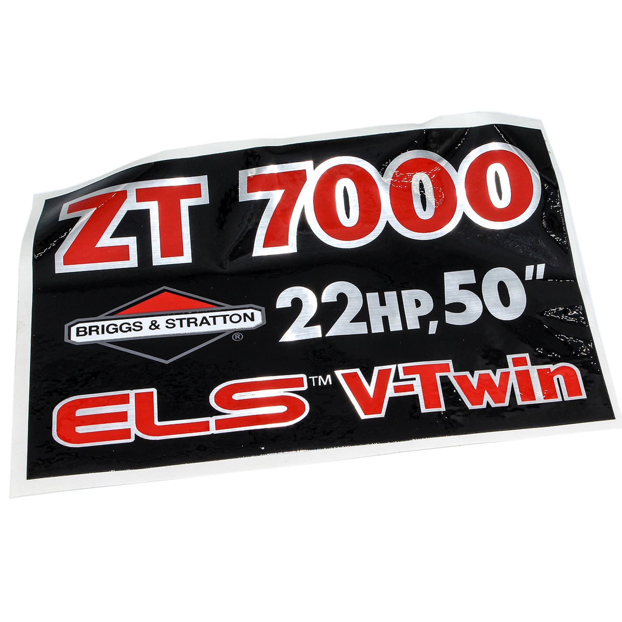 1727857SM DECAL-ZT 7000 22HP 50