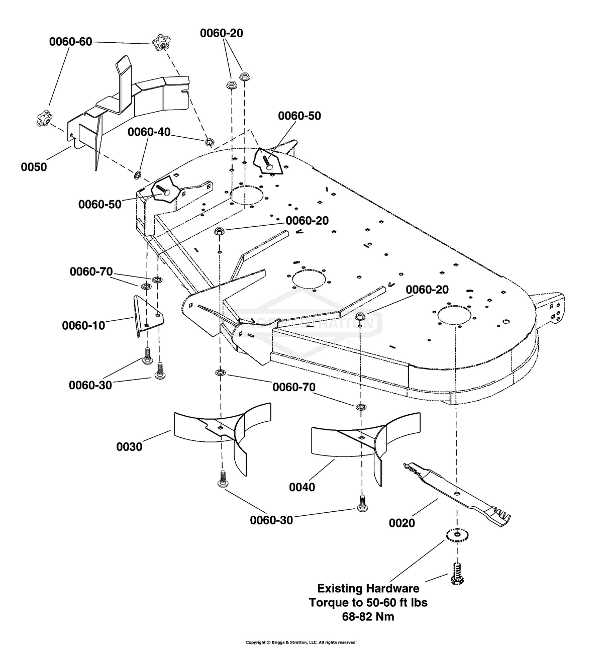 Ferris Baffle diagram, part 1761361CKYP