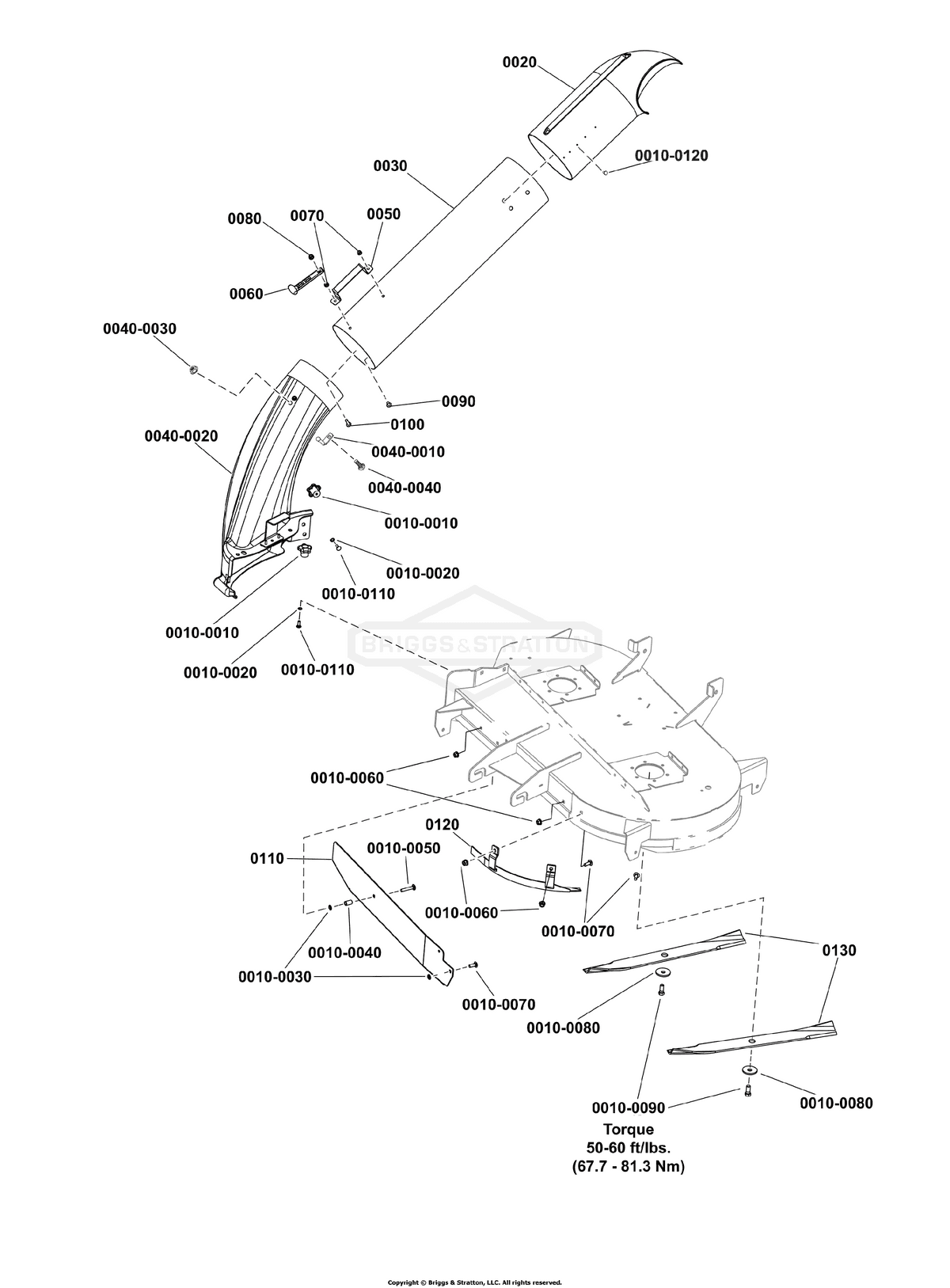 Ferris Bolt-Rd Hd Sh Sq Nk 1 diagram, part 1960252SM