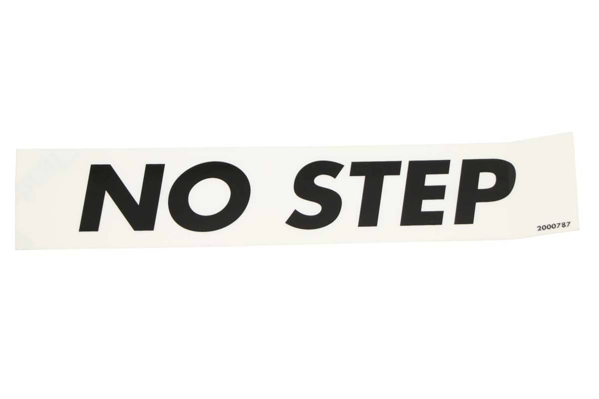 Decal No Step