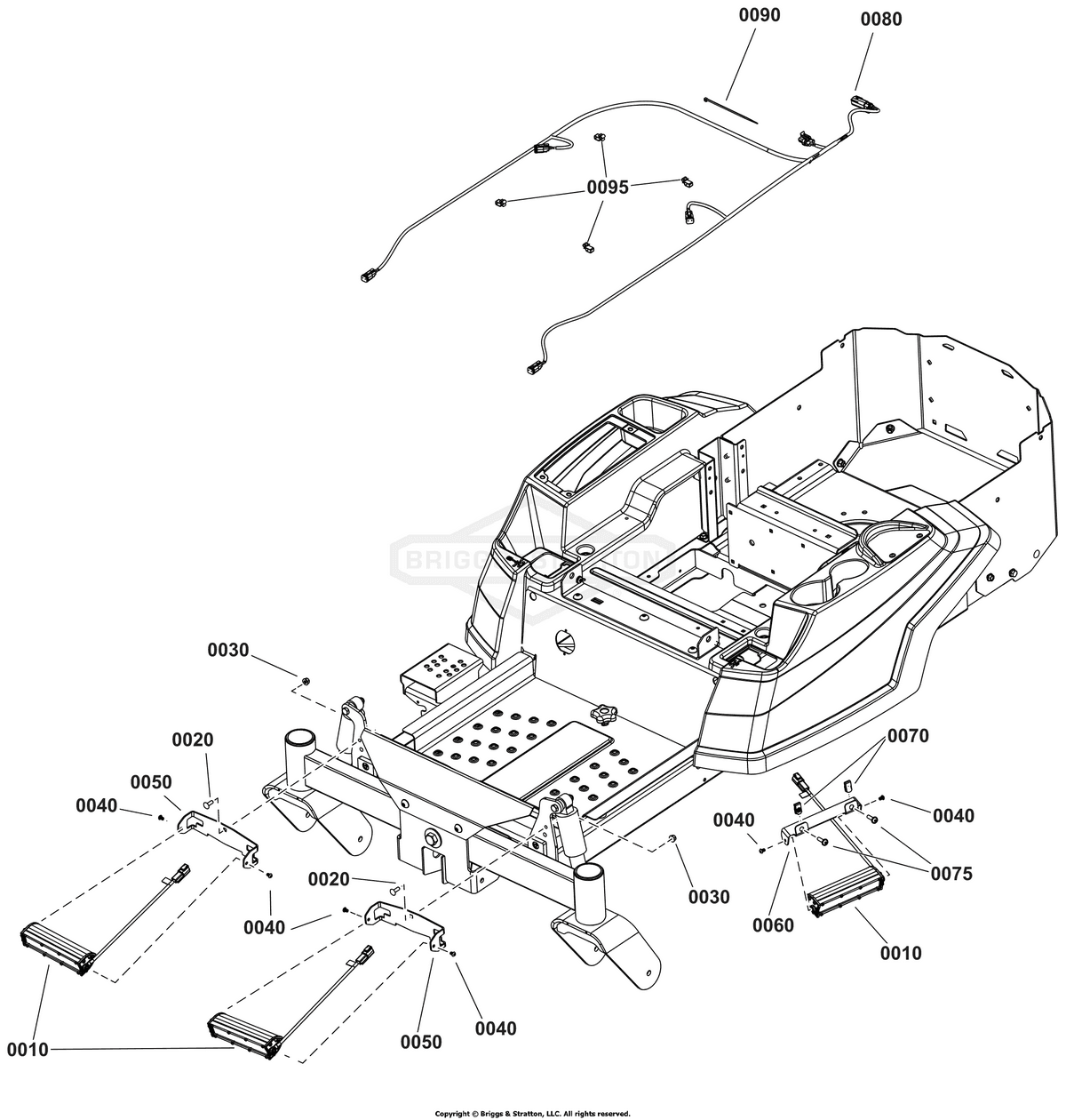Ferris Clip- Wire Dia .390 diagram, part 2172434SM