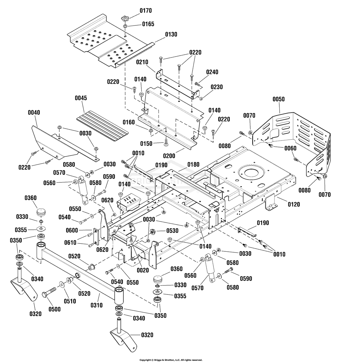 Ferris Nut diagram, part 2860646SM