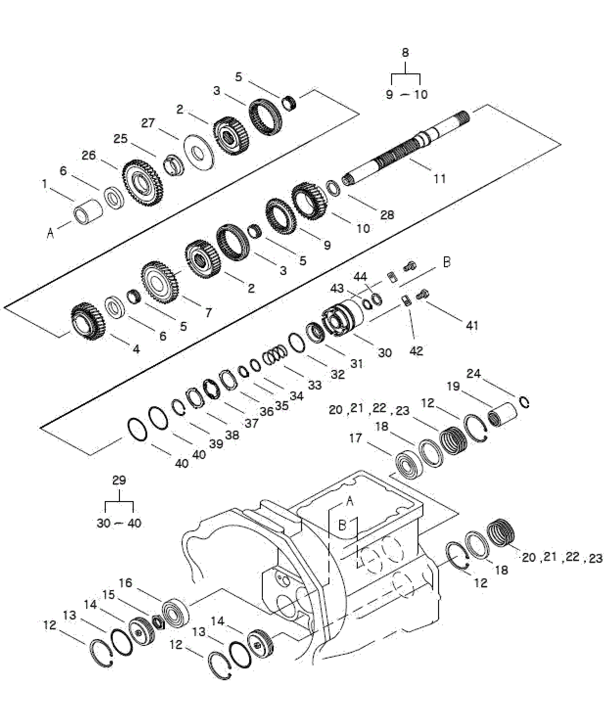 Gear PTO Drvn 3rd Trg283