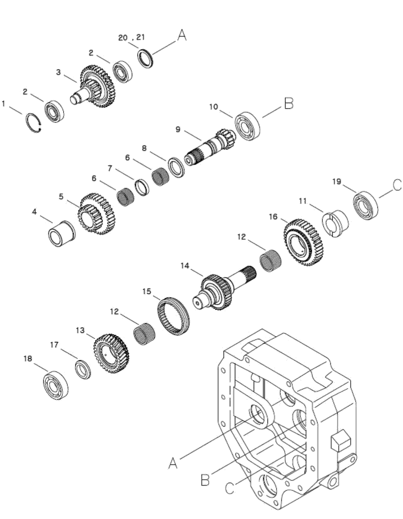 Gear Creeper Counter Trg285