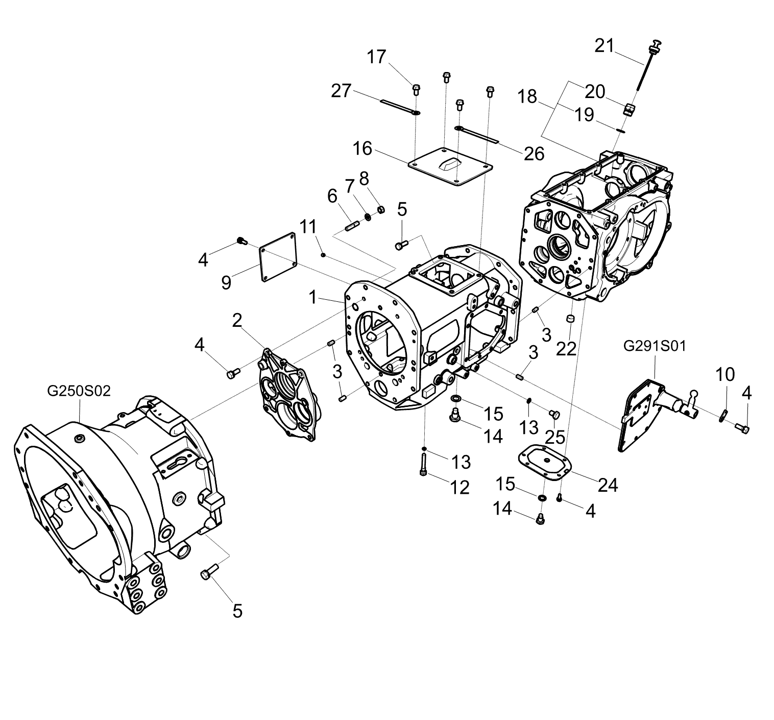 Cover PTO Clutch Trg280