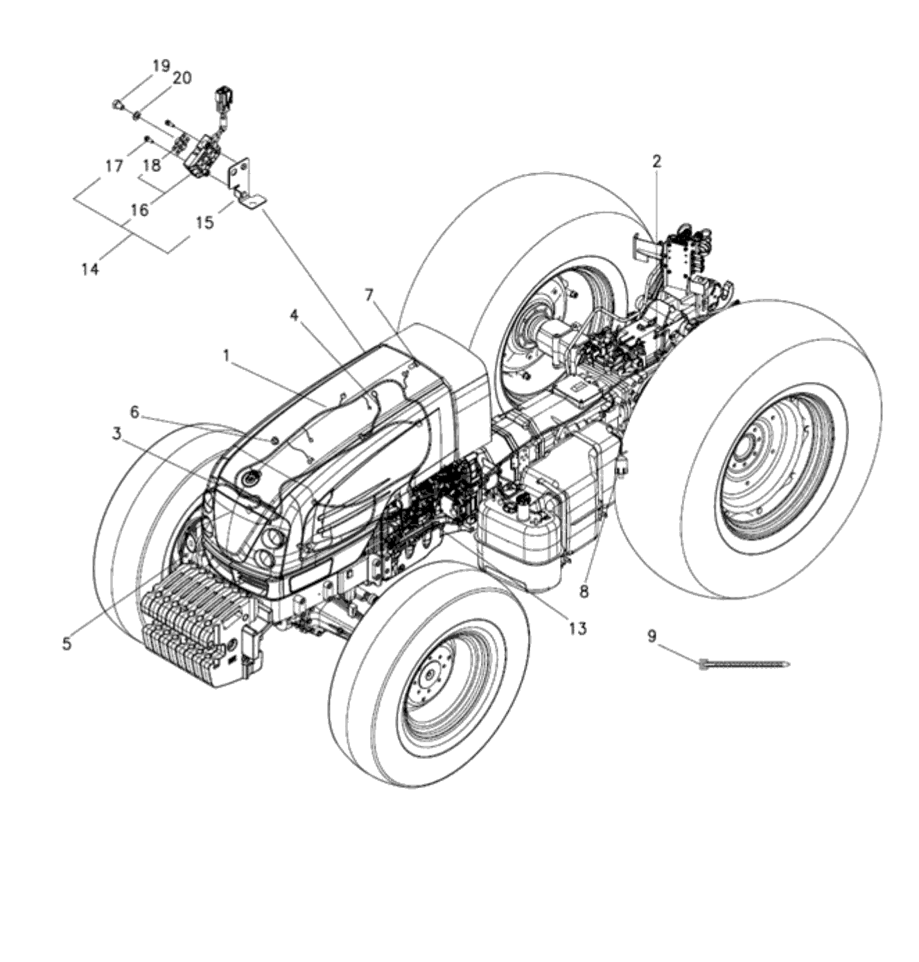 Harness Engine Kksb Trg730