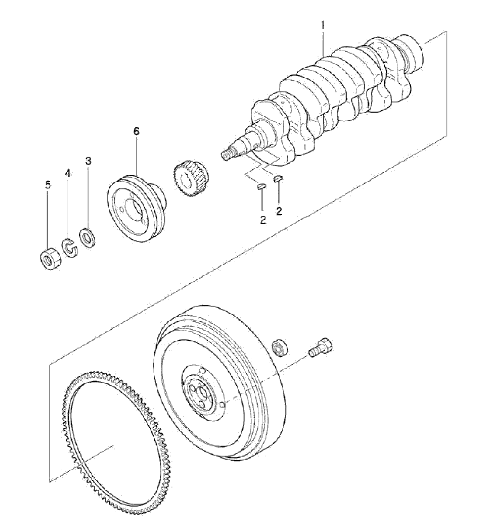 Crankshaft 31a2000103 MHI