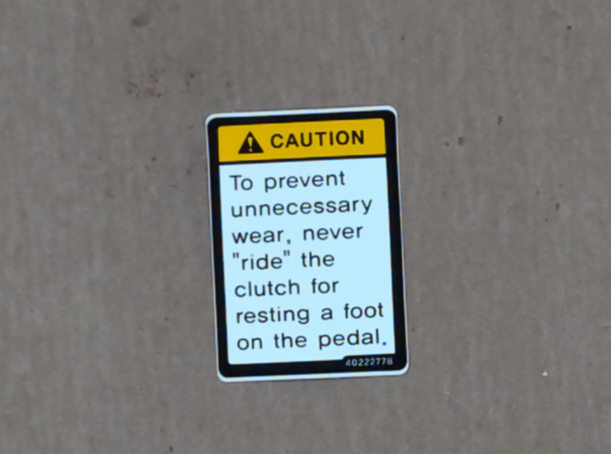 Decal P/s Cau