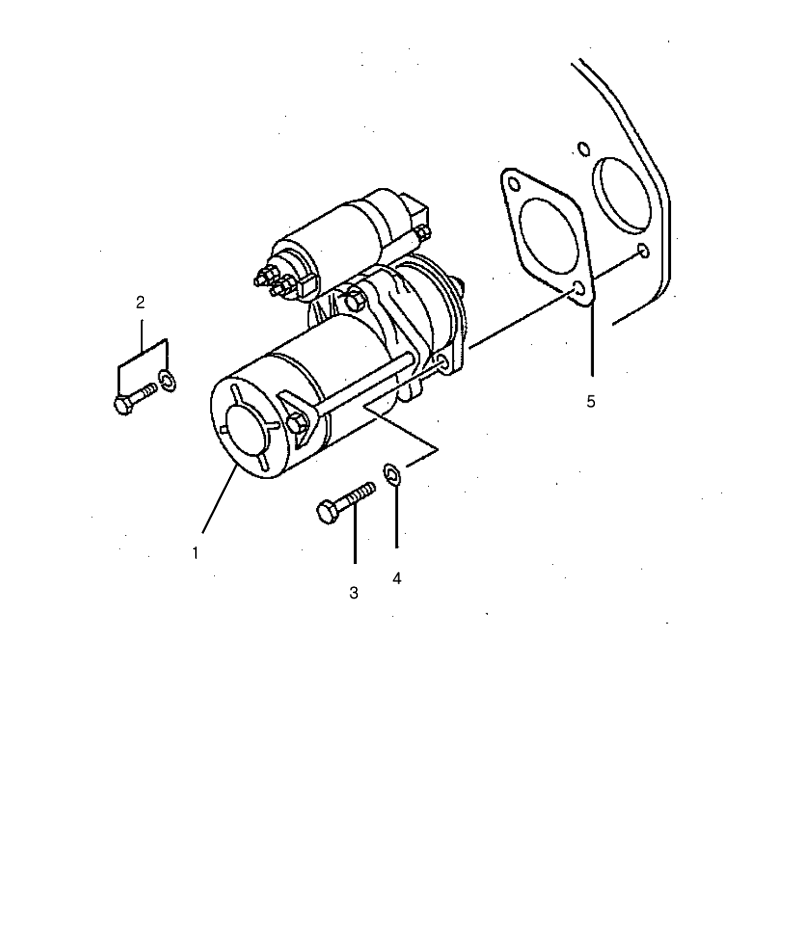 Bolt,starter Mm409427 MHI