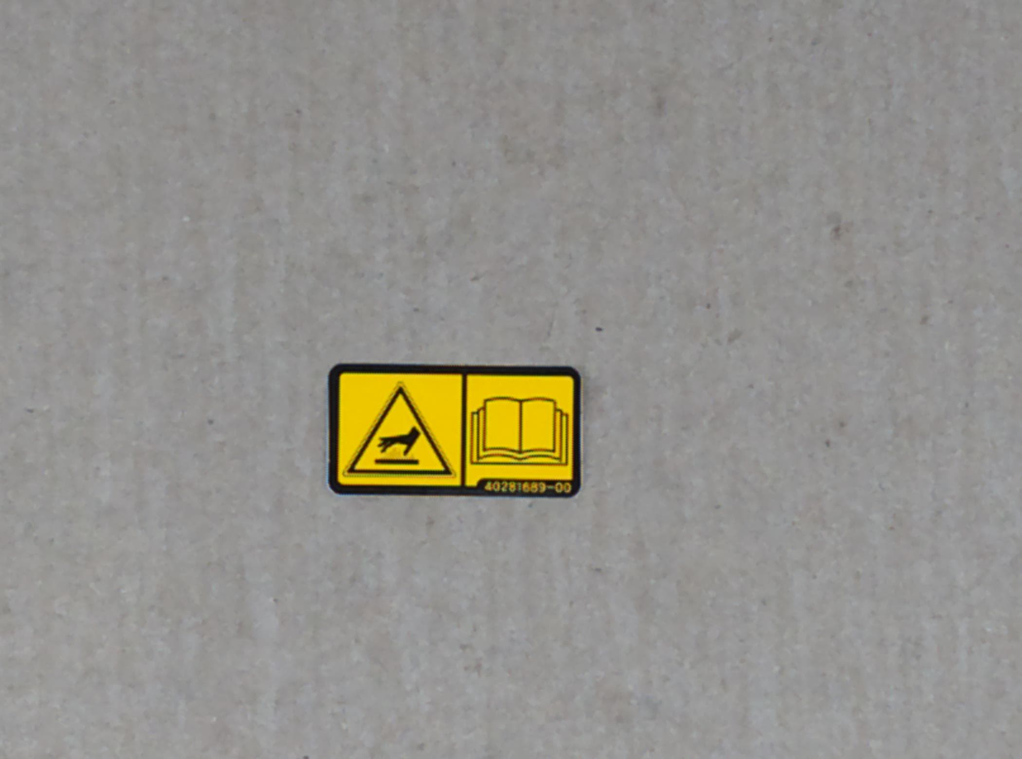 Decal Hot Surface Eu