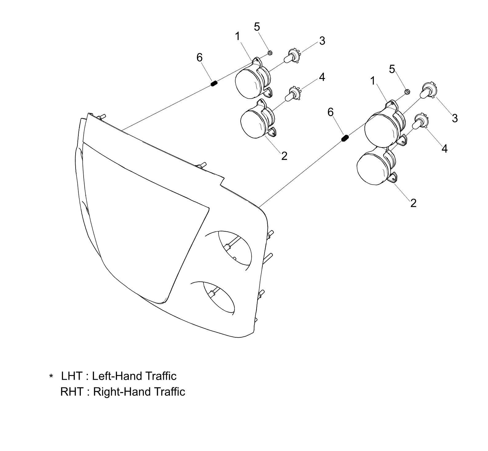 Bulb H4 12v35/35w Trg760
