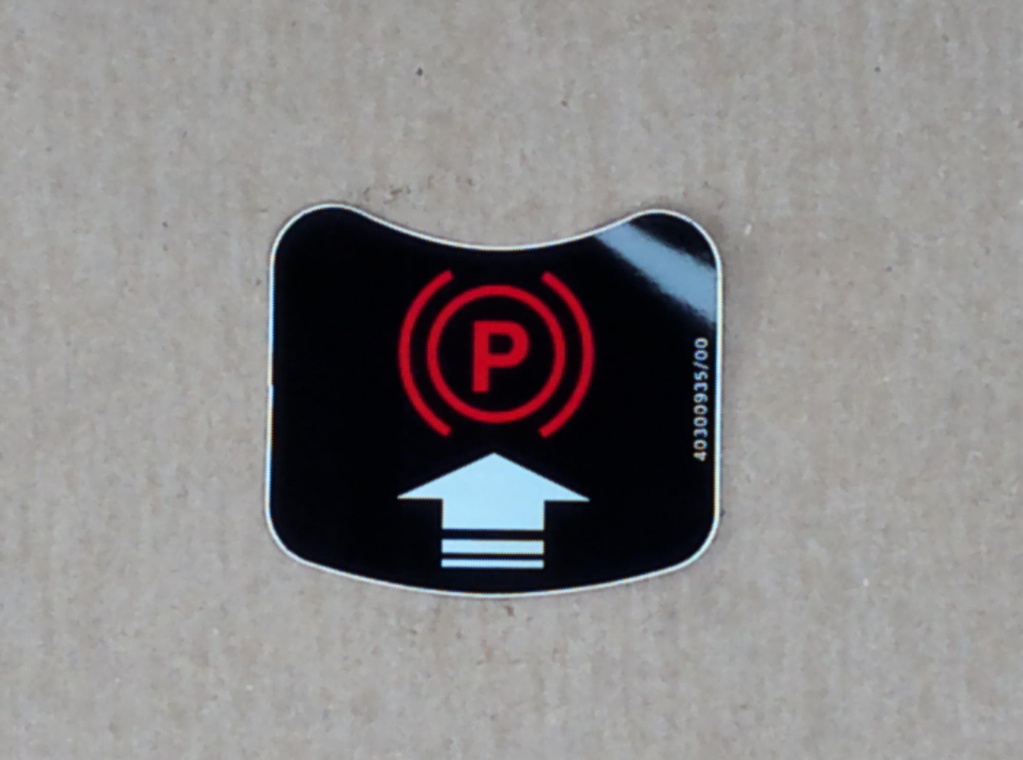 Decal Park Brake