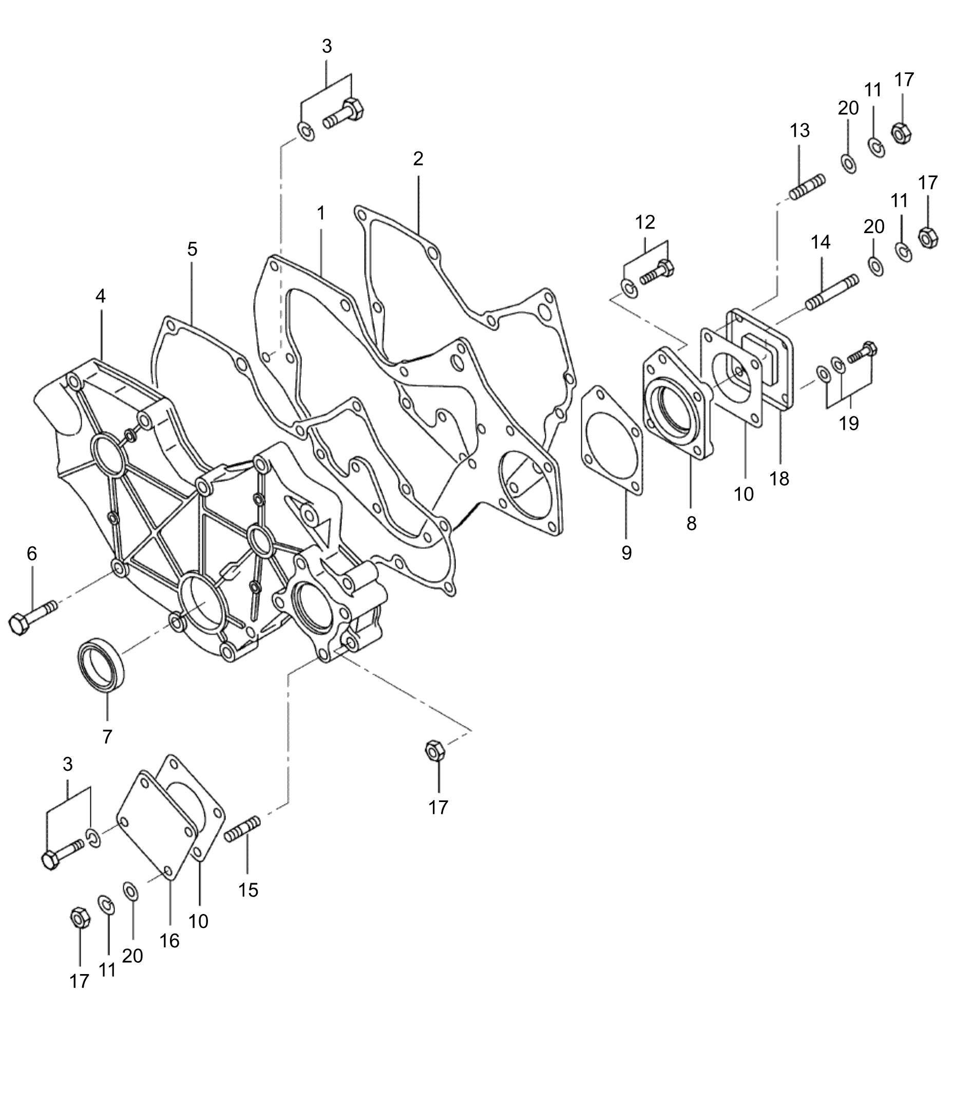 Bolt,w/washer Mf244865 MHI