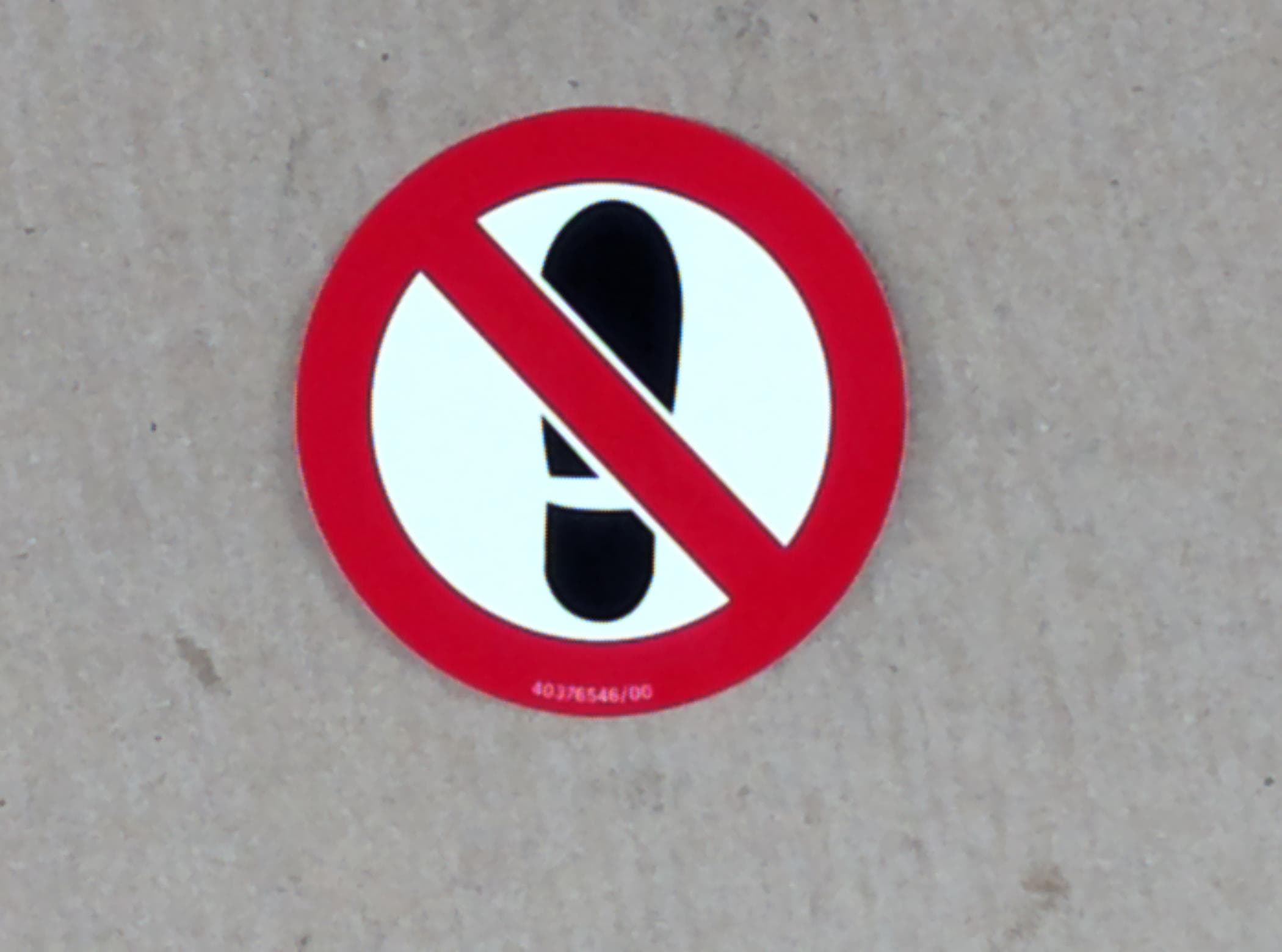 Decal No Step