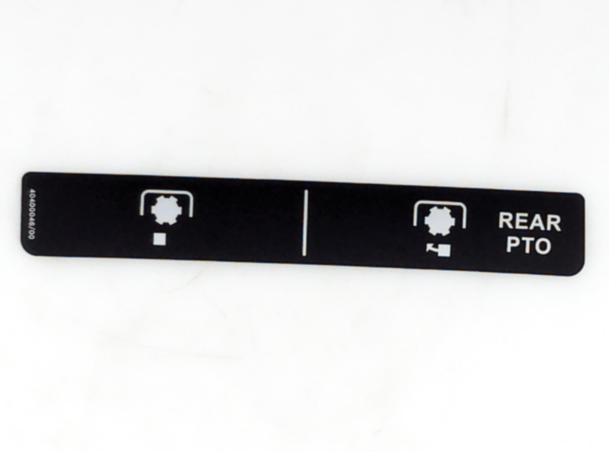 Decal Rear PTO
