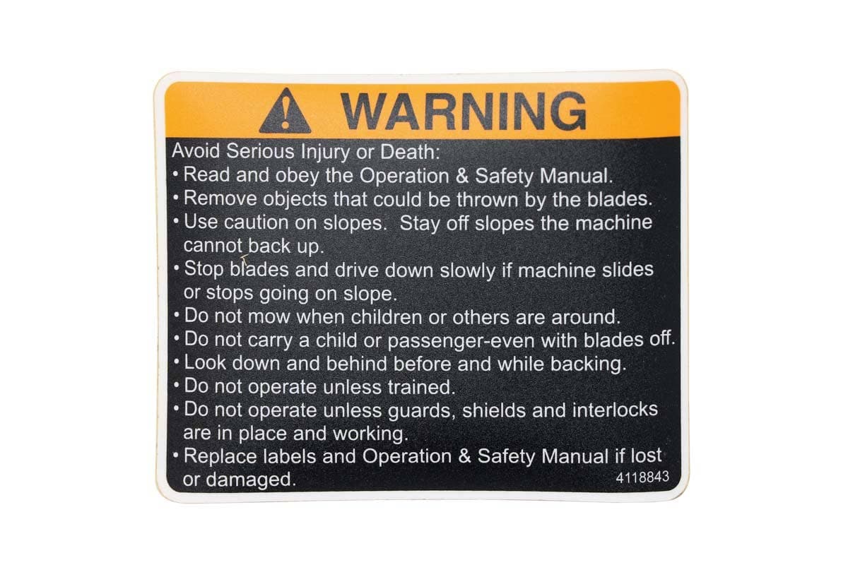 Label-Warning