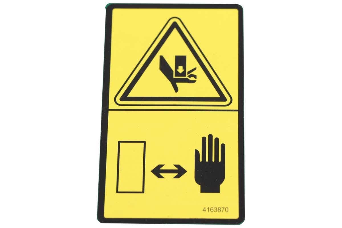 Label-Crushed Hand