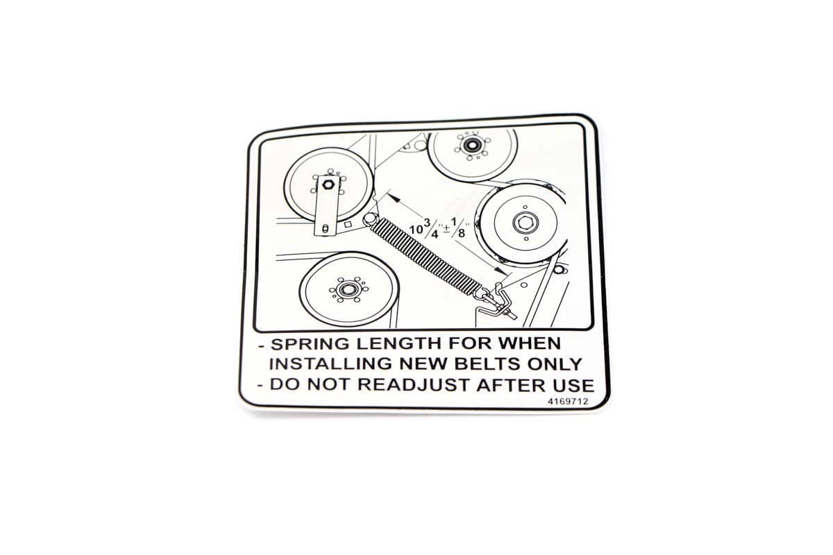 Decal-Spring Length