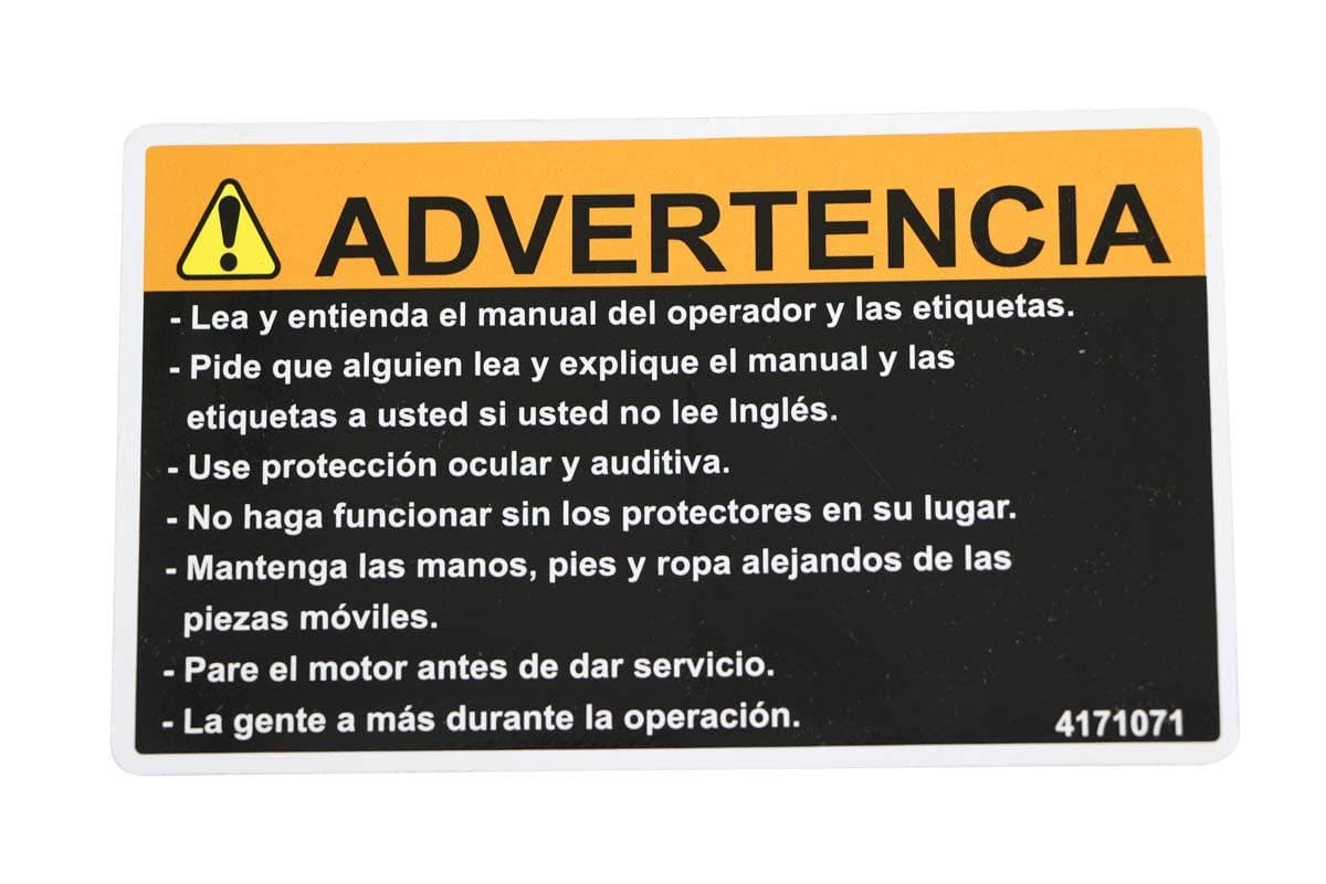 Label-Spanish