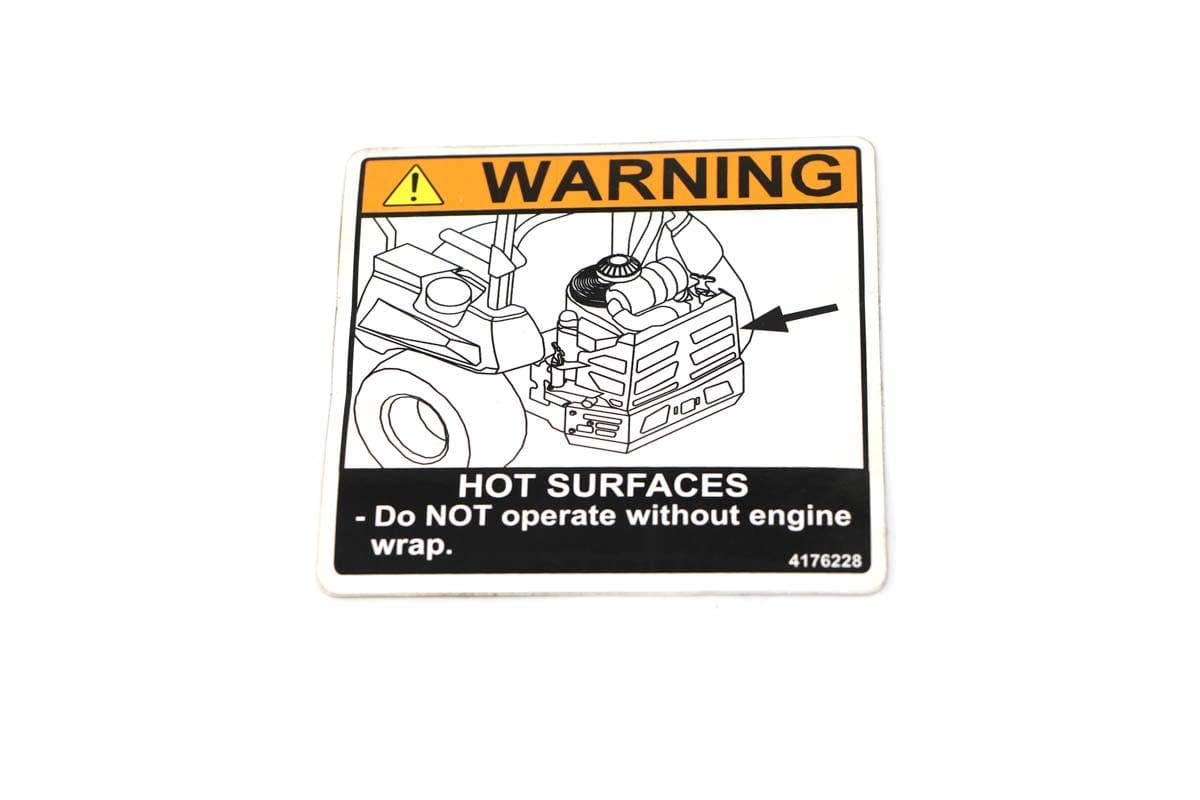 Label-Warning Engine Wrap