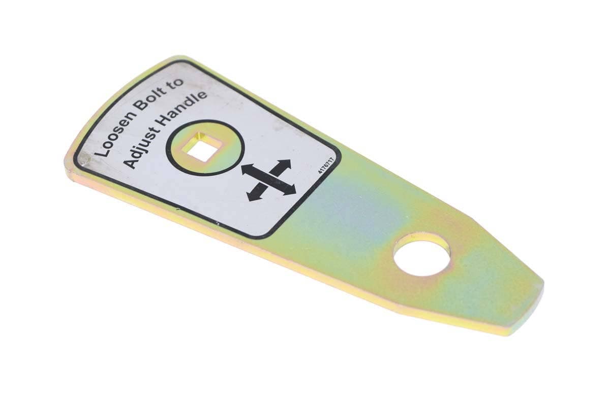 S-Control Plt,W/Label