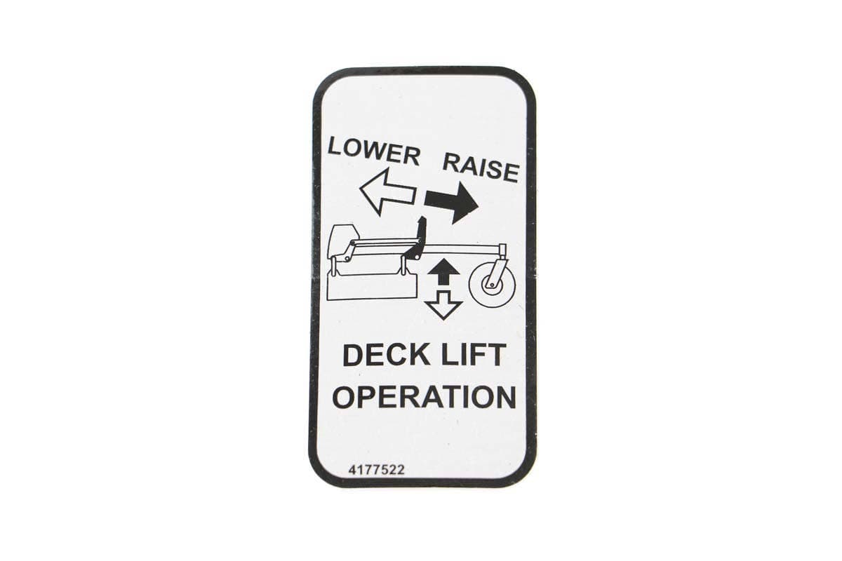 Label-Deck Lift