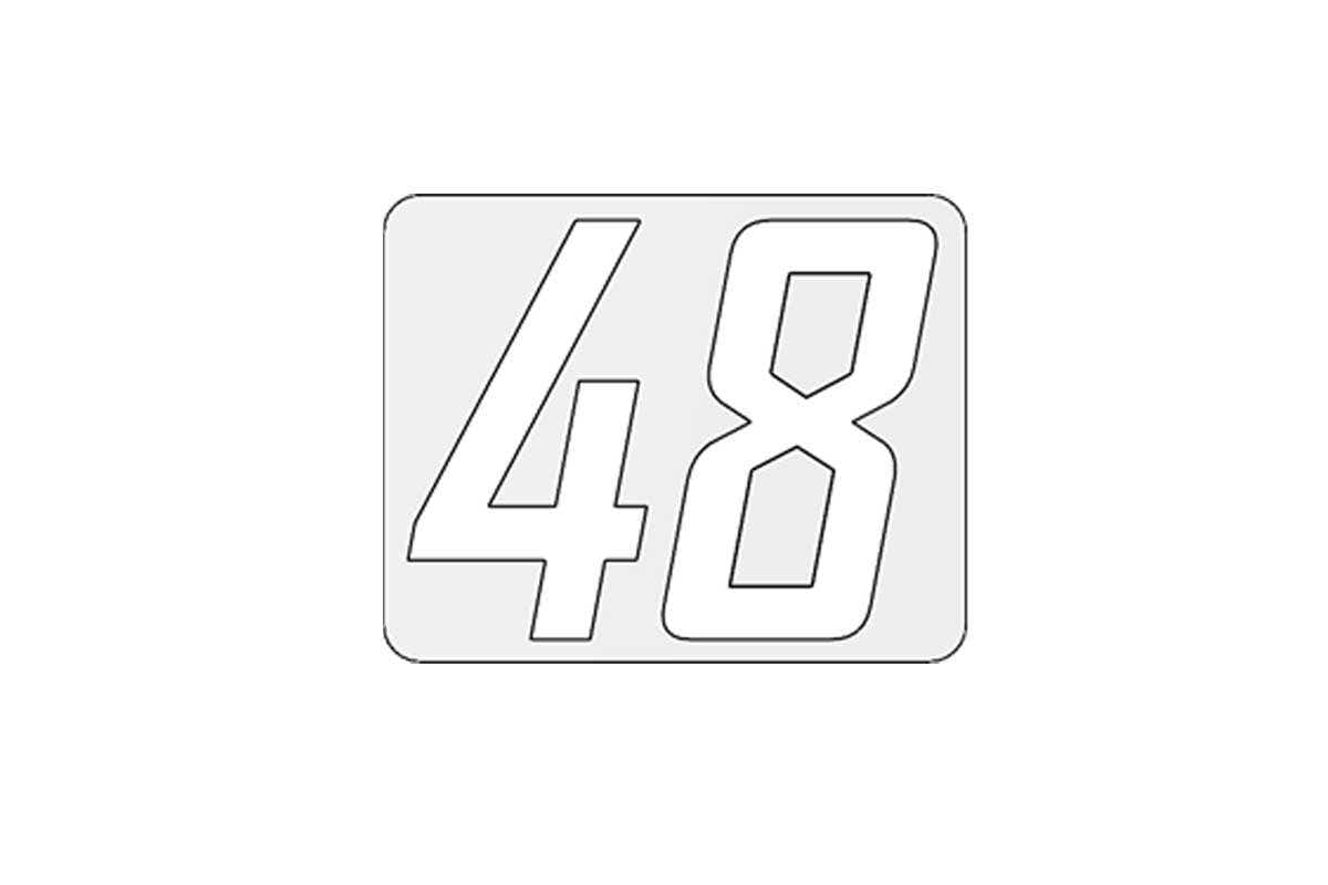 Label-Deck Size, 48