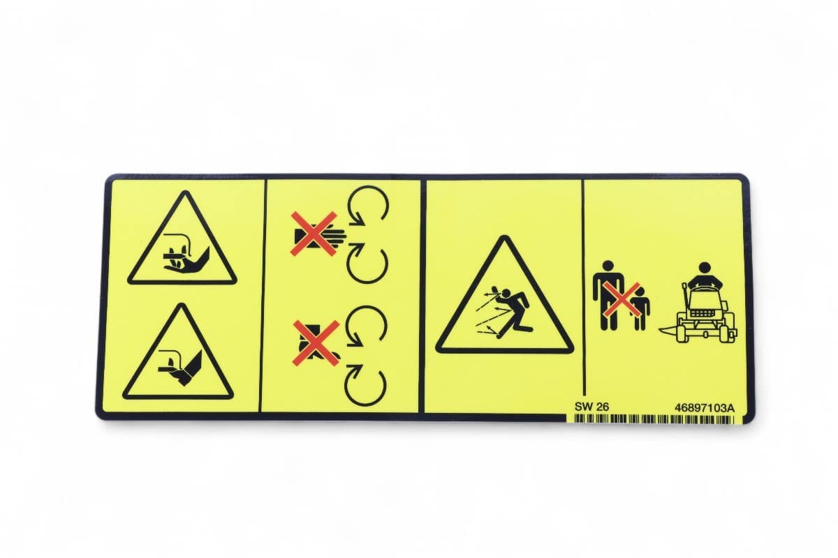 Decal Warning Thrown Objects Pict Zs